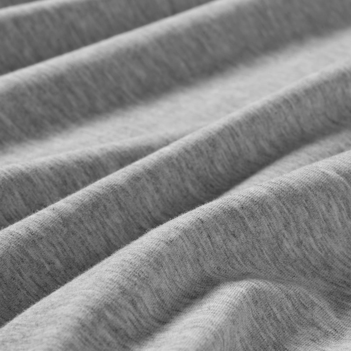 Axis Scoop Hem Tank - Heather Gray fabric texture detail