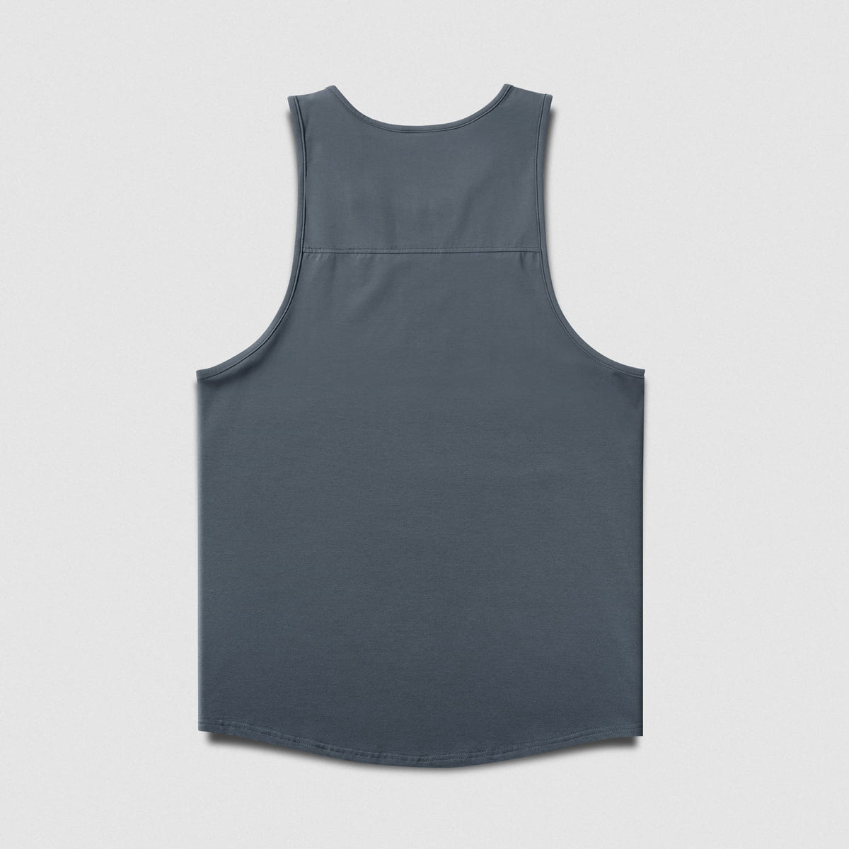 Axis Scoop Hem Tank - Lake back product view