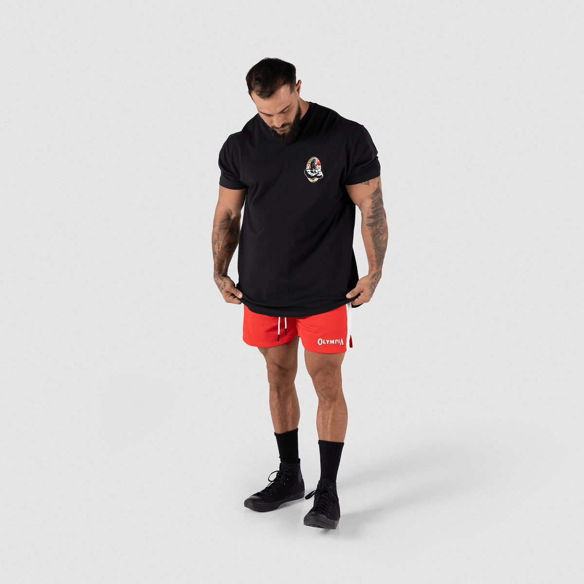 On Model, Side View