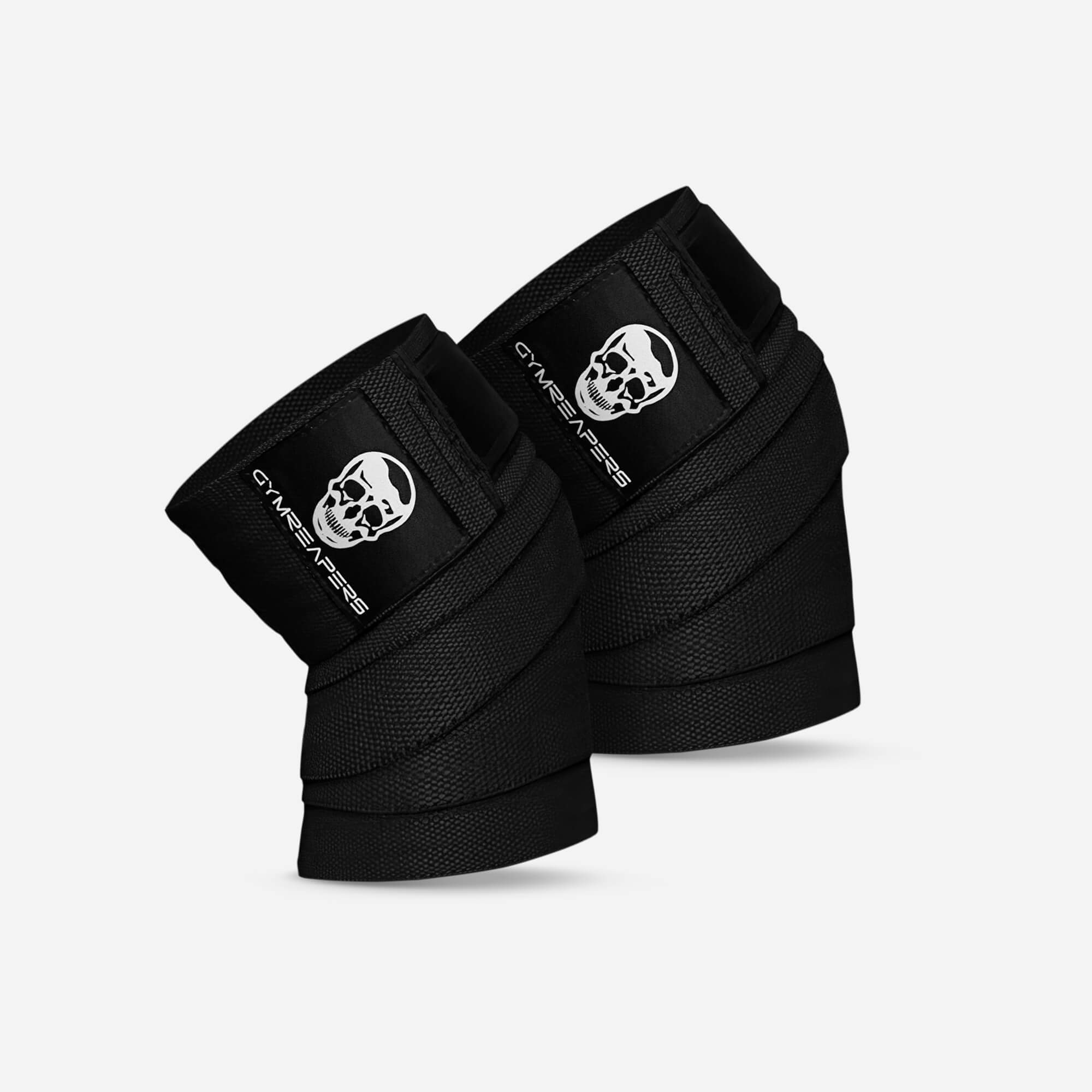 Gymreapers 7MM Knee Sleeves - Black/White