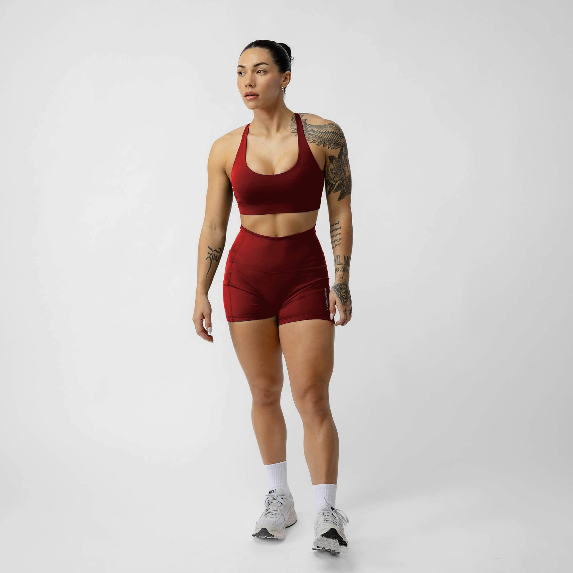 ember red combat bra full
