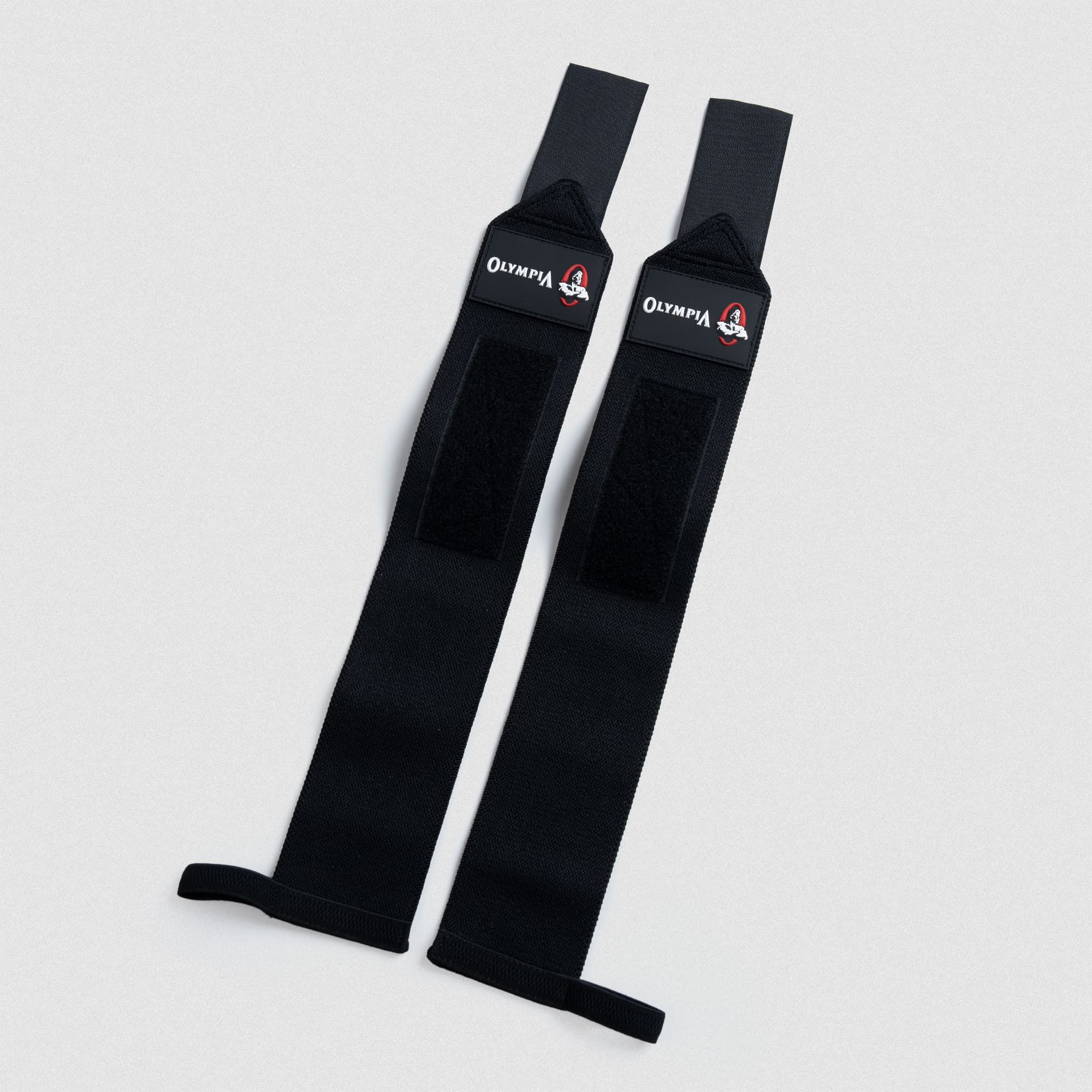 18" Olympia Wrist Wraps flat lay