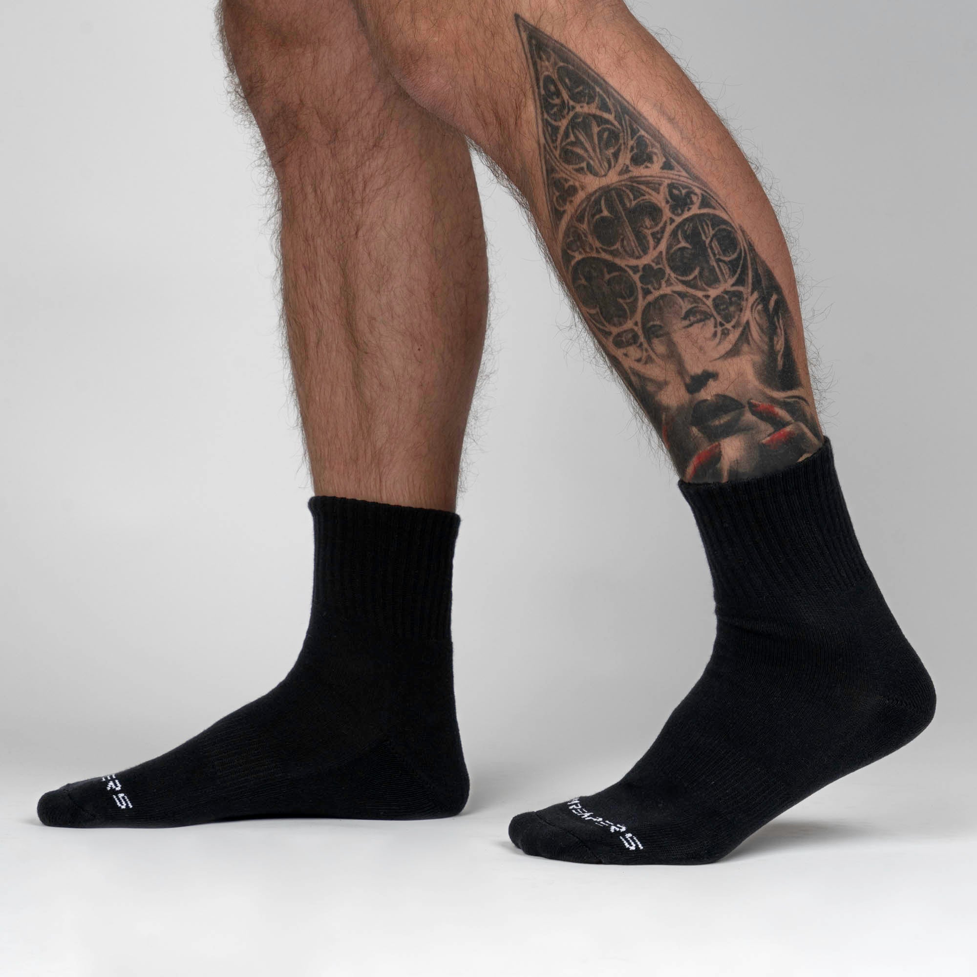 K-Swiss Quarter Length Cushioned Athletic Socks for Women, 6-Pack