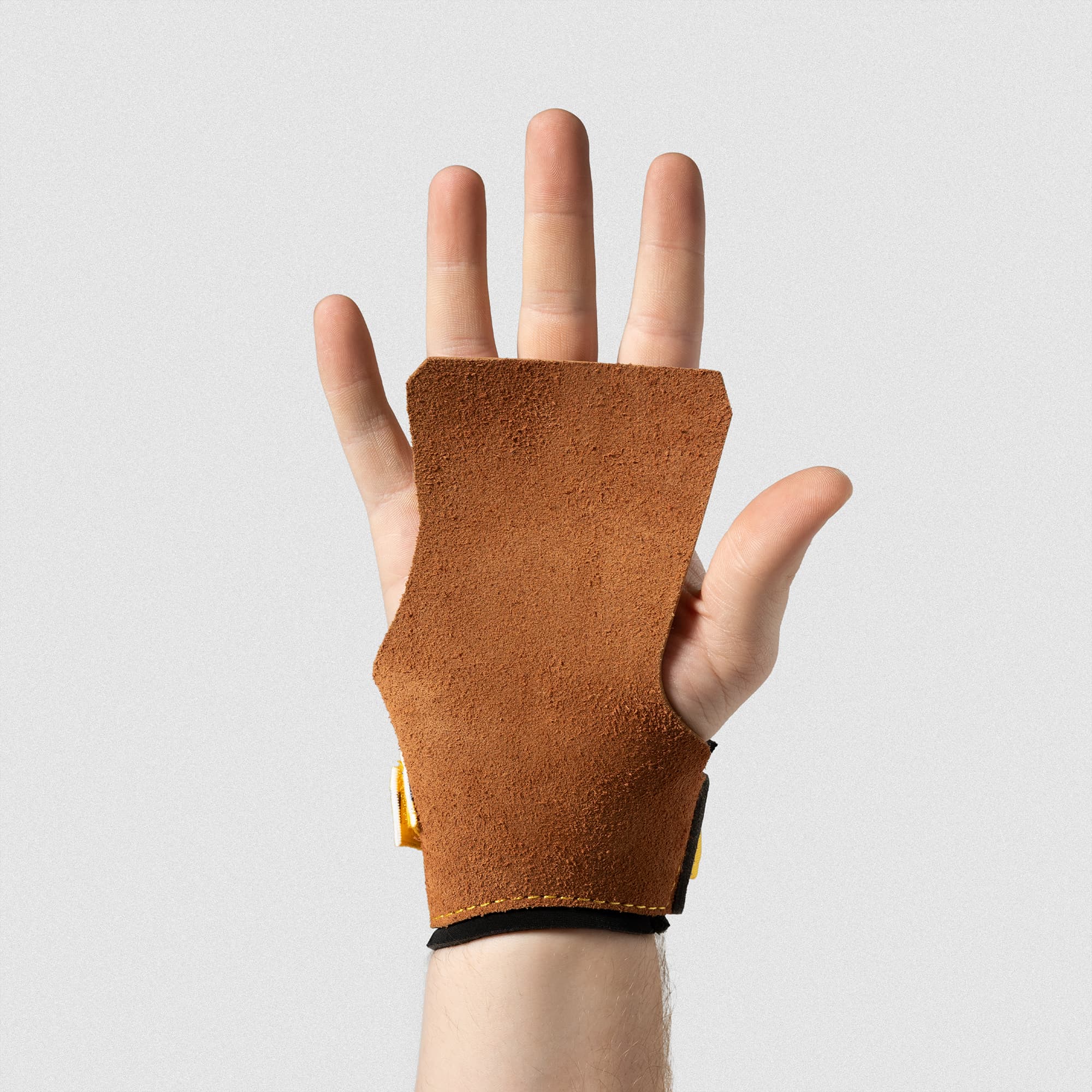 Women's V-Series Freedom Leather in Tan – On Hand Palm Forward