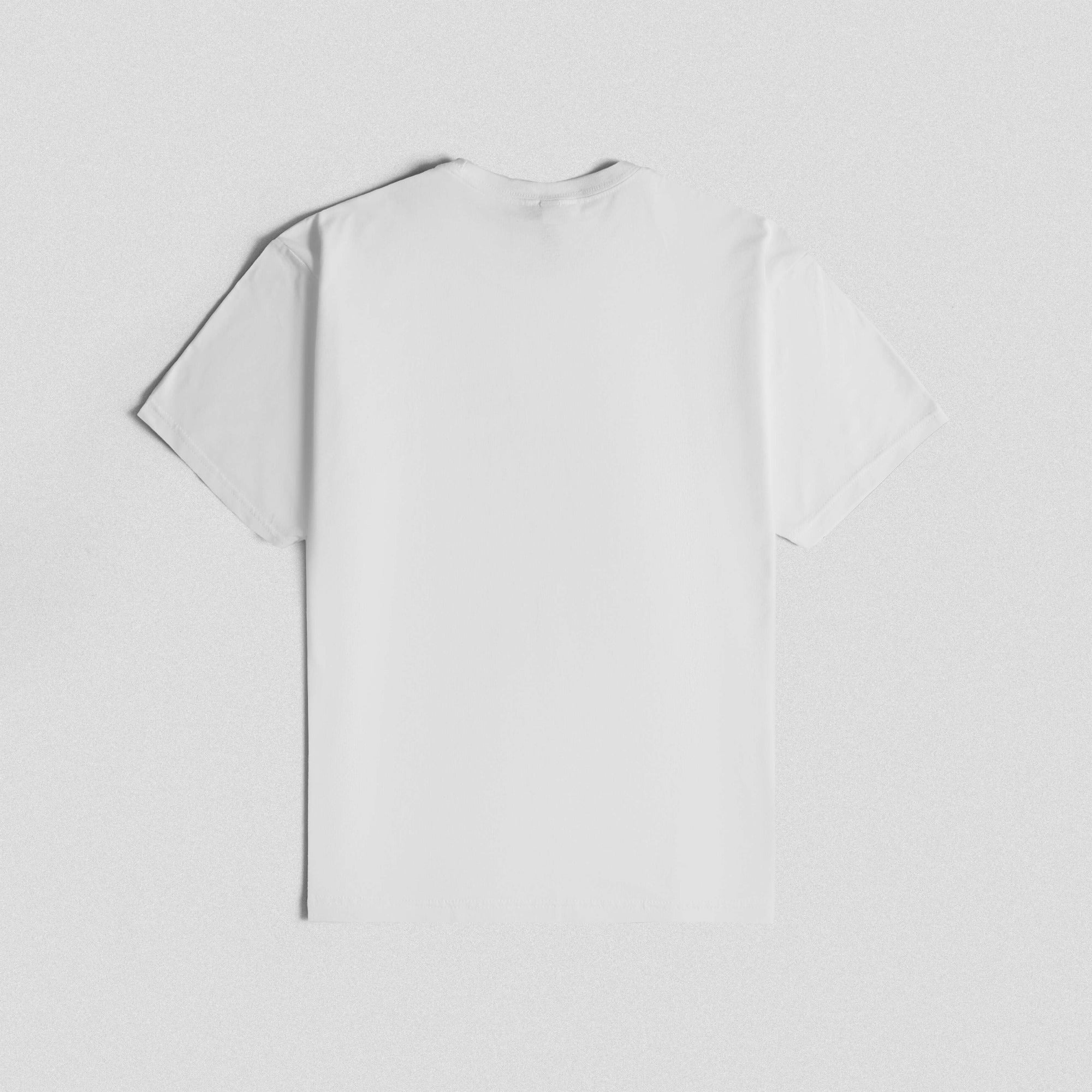 core shirt white back