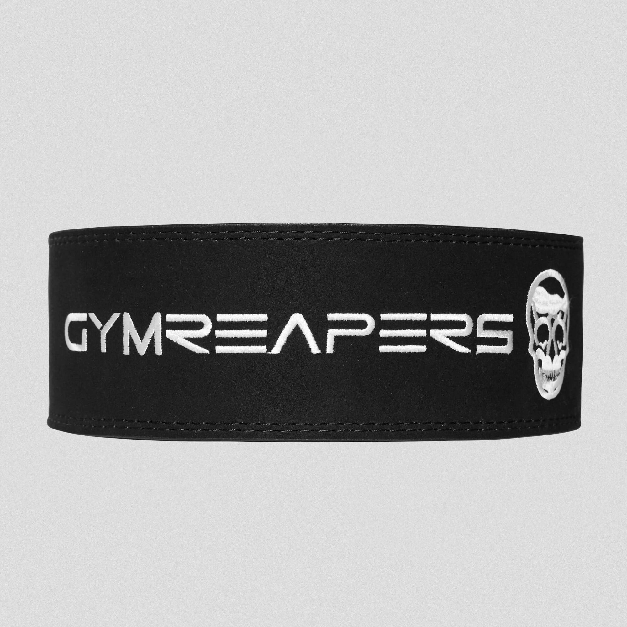  Gymreapers Leather Weightlifting Belt for