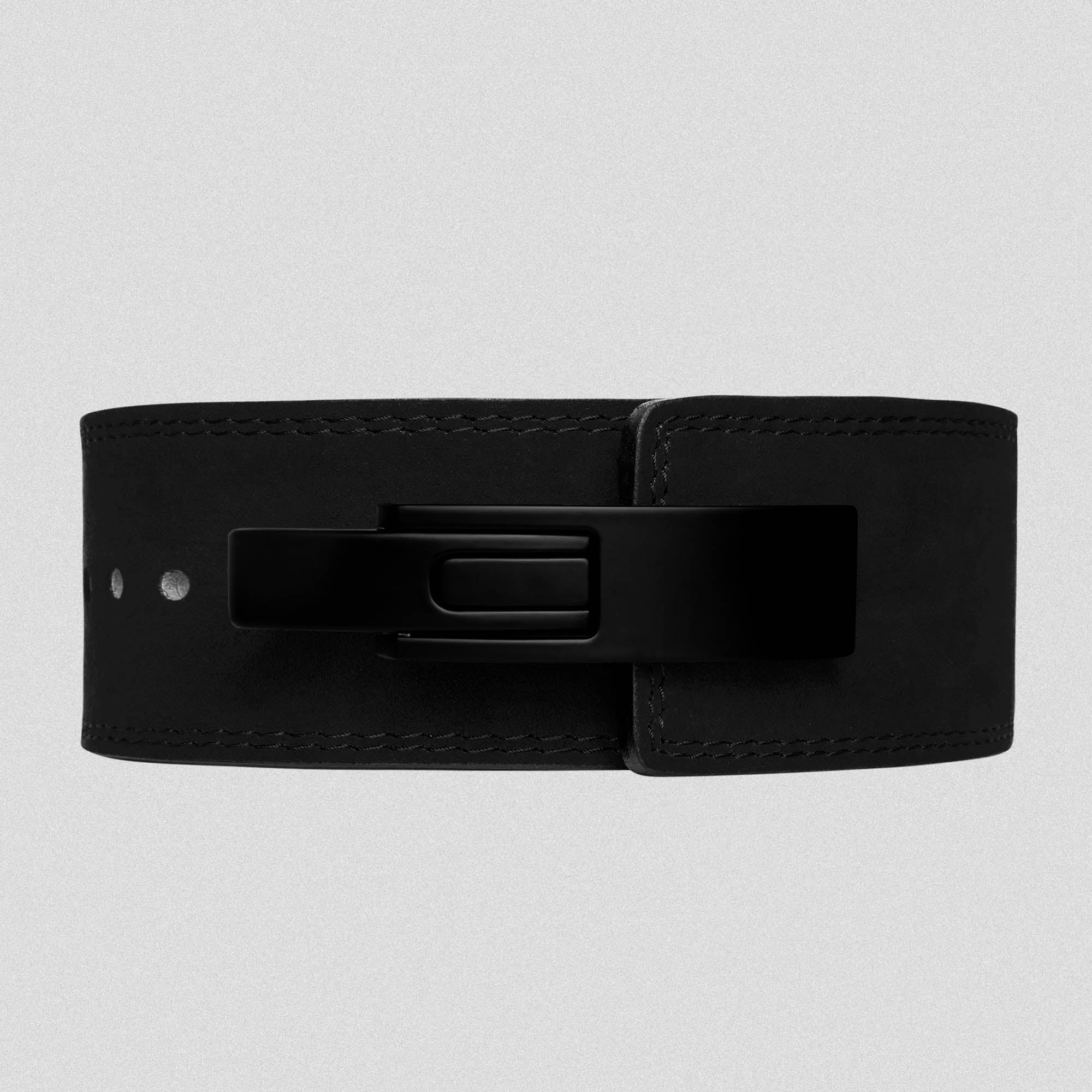 10mm lever belt black black front