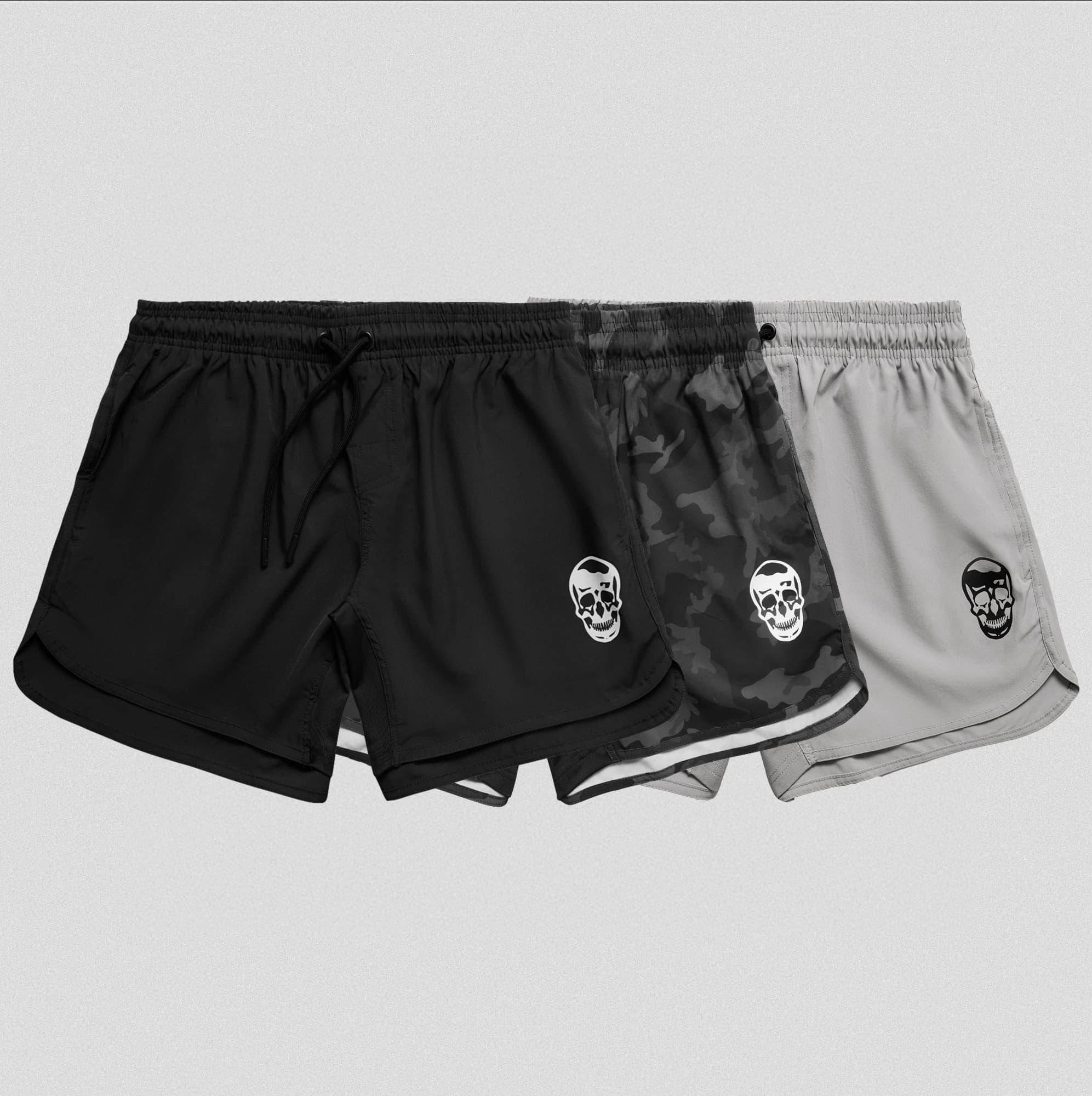 Black/Midnight Camo/Slate training shorts main image