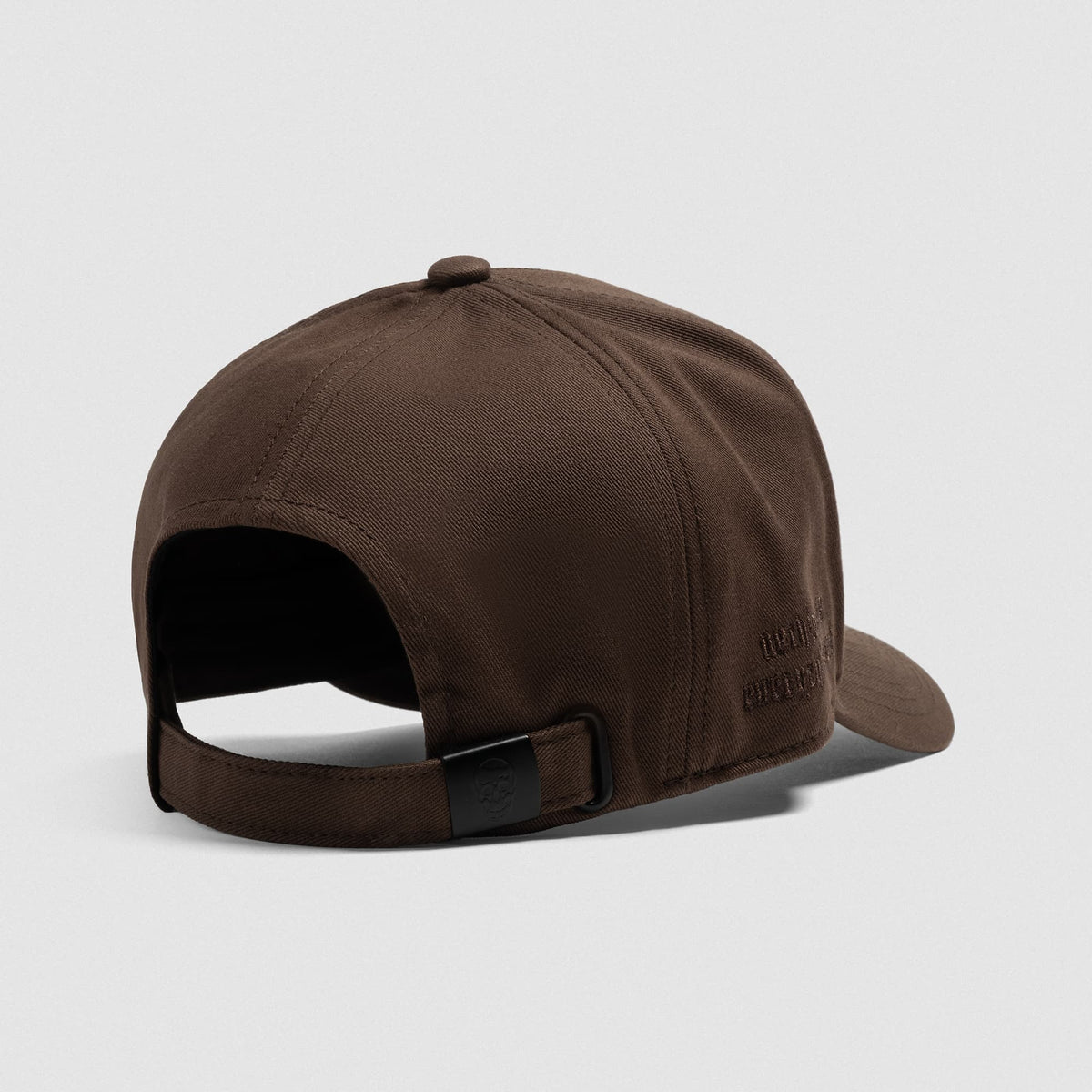 5-Panel Initial Hat - Brown back product view