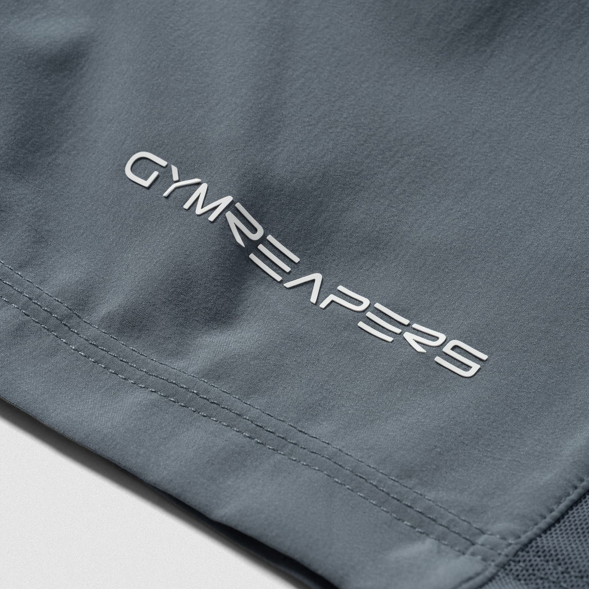 Axis 6" Lined Shorts - Lake Gymreapers logo detail