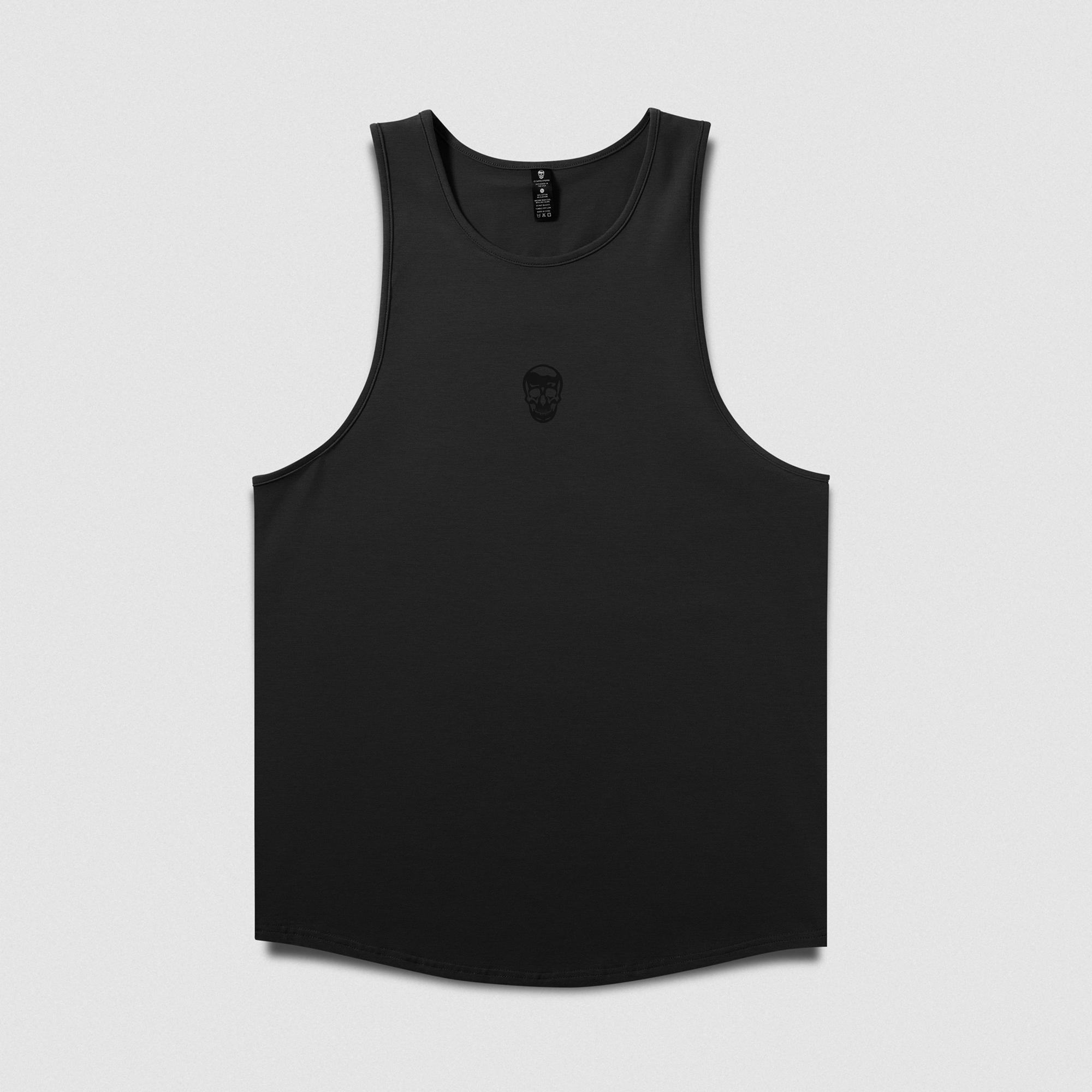 Axis Scoop Hem Tank - Black