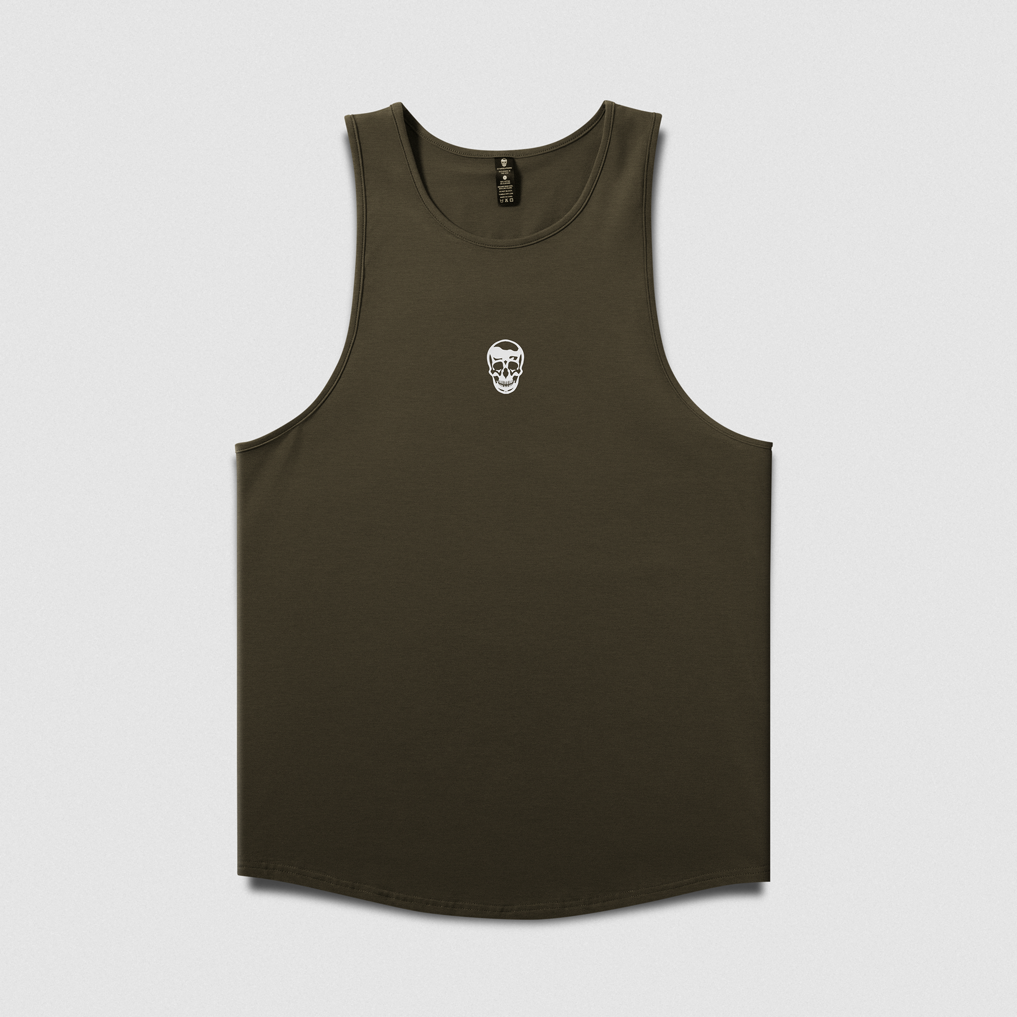 Axis Scoop Hem Tank - OD Green