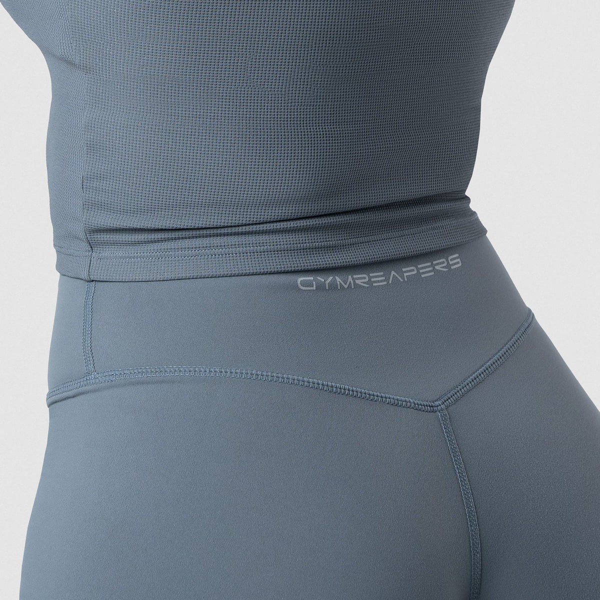 Axis 4" Shorts - Lake waistband and back seam detail