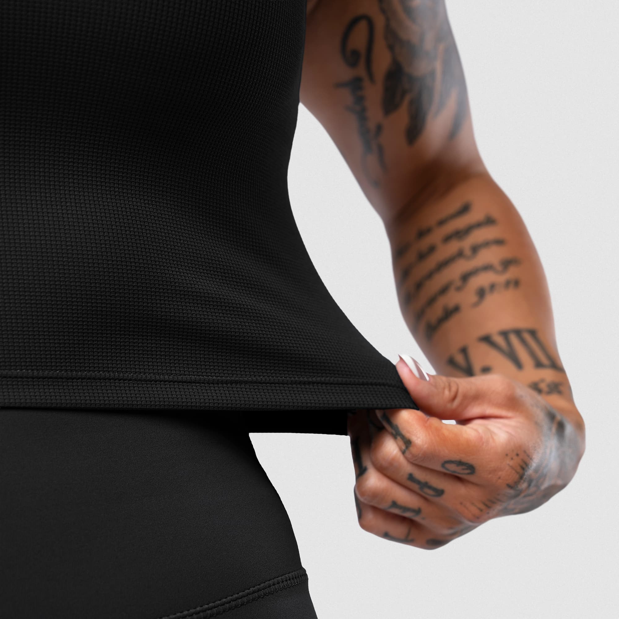 Axis Support Baby Tee - Black