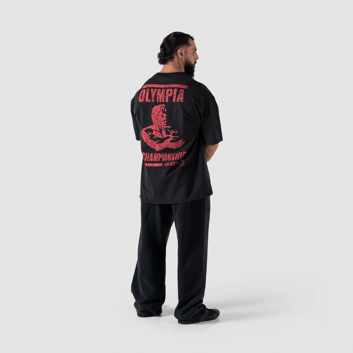 On Model, Back View (Alternate Angle)