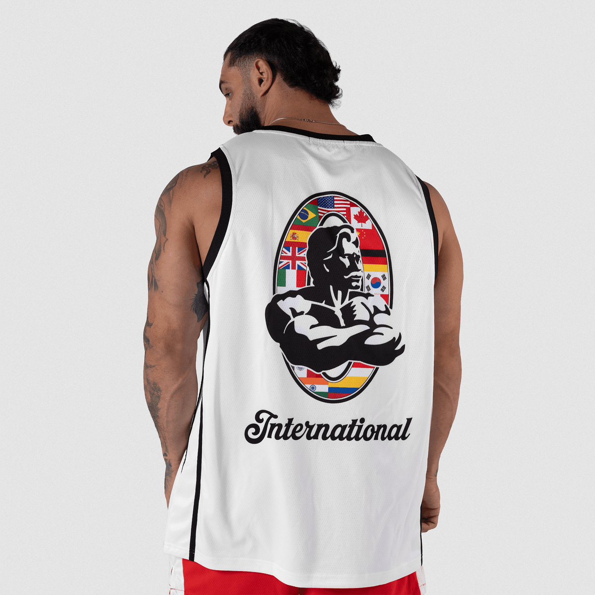 On Model, Back View (Alternate Angle)