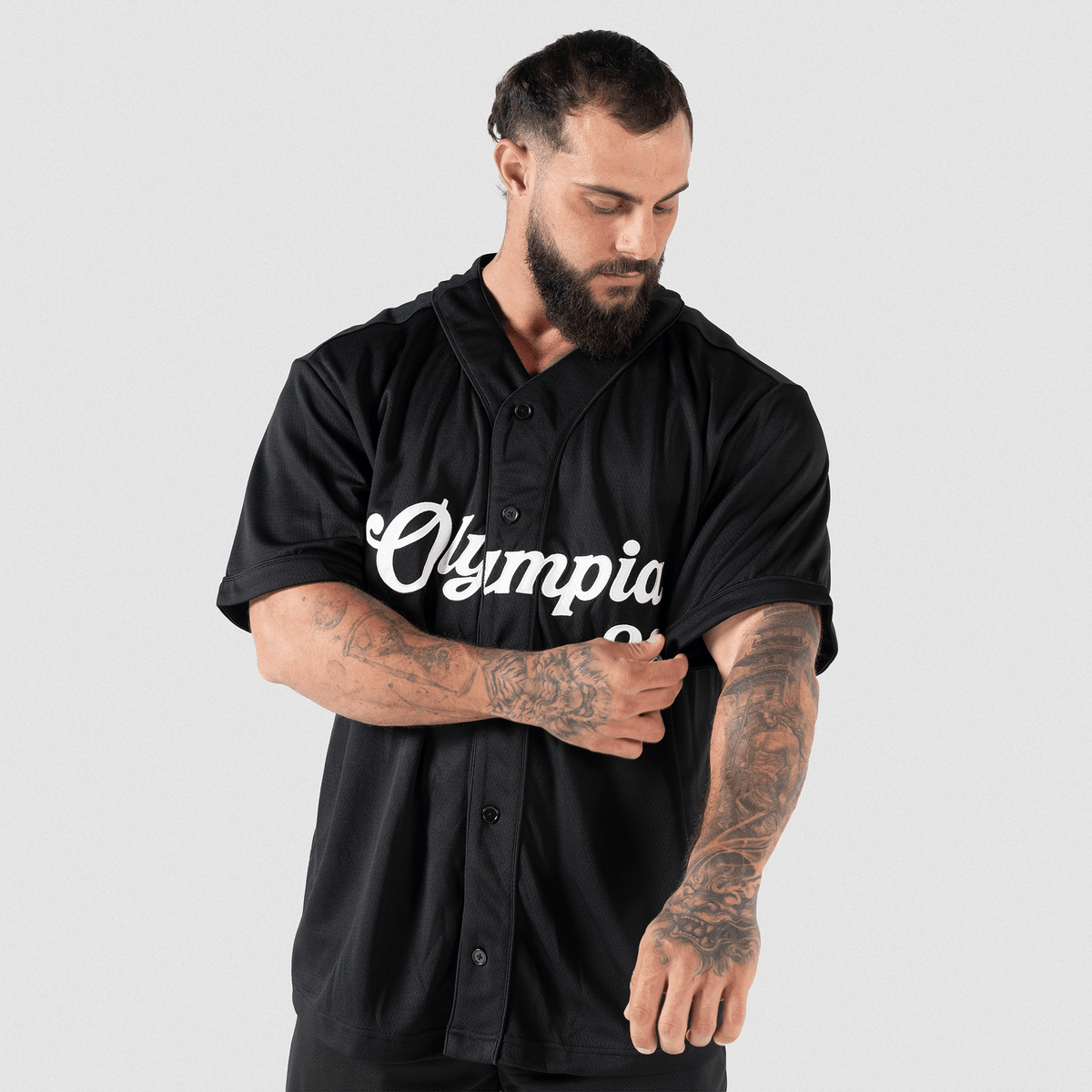 "Olympia 26" Front Text Detail