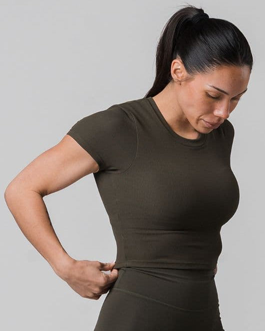 Cropped, Fitted Silhouette