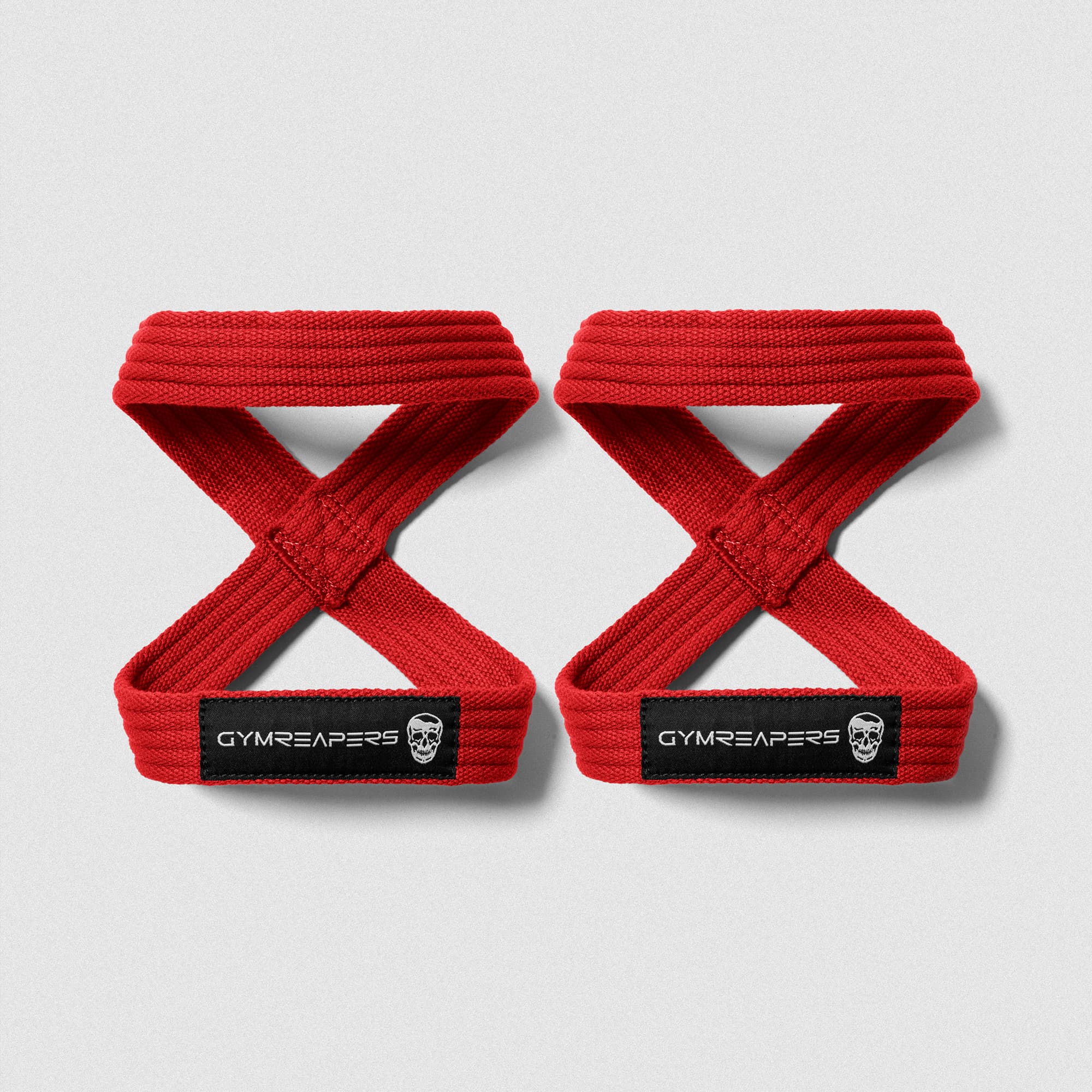 Red Figure 8 Lifting Straps main image