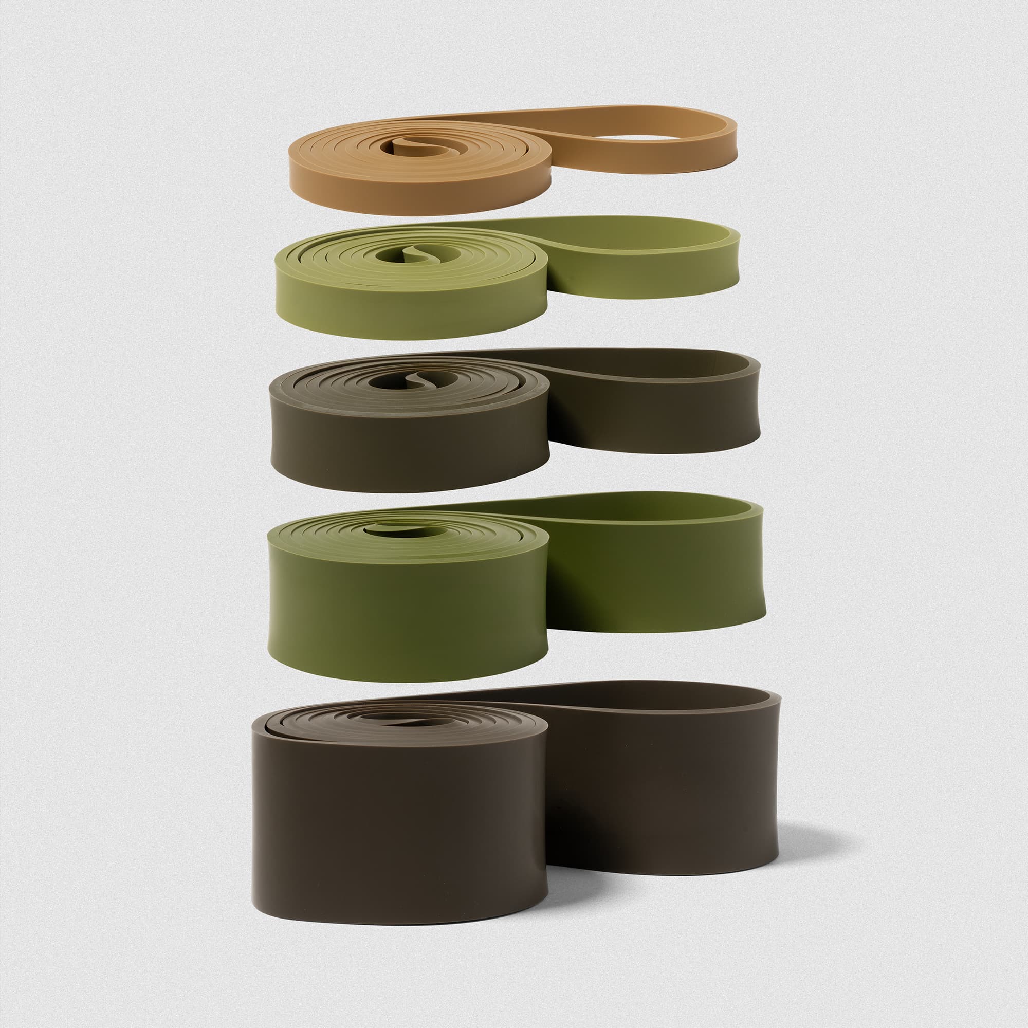 Military Resistance Band Set stacked back view