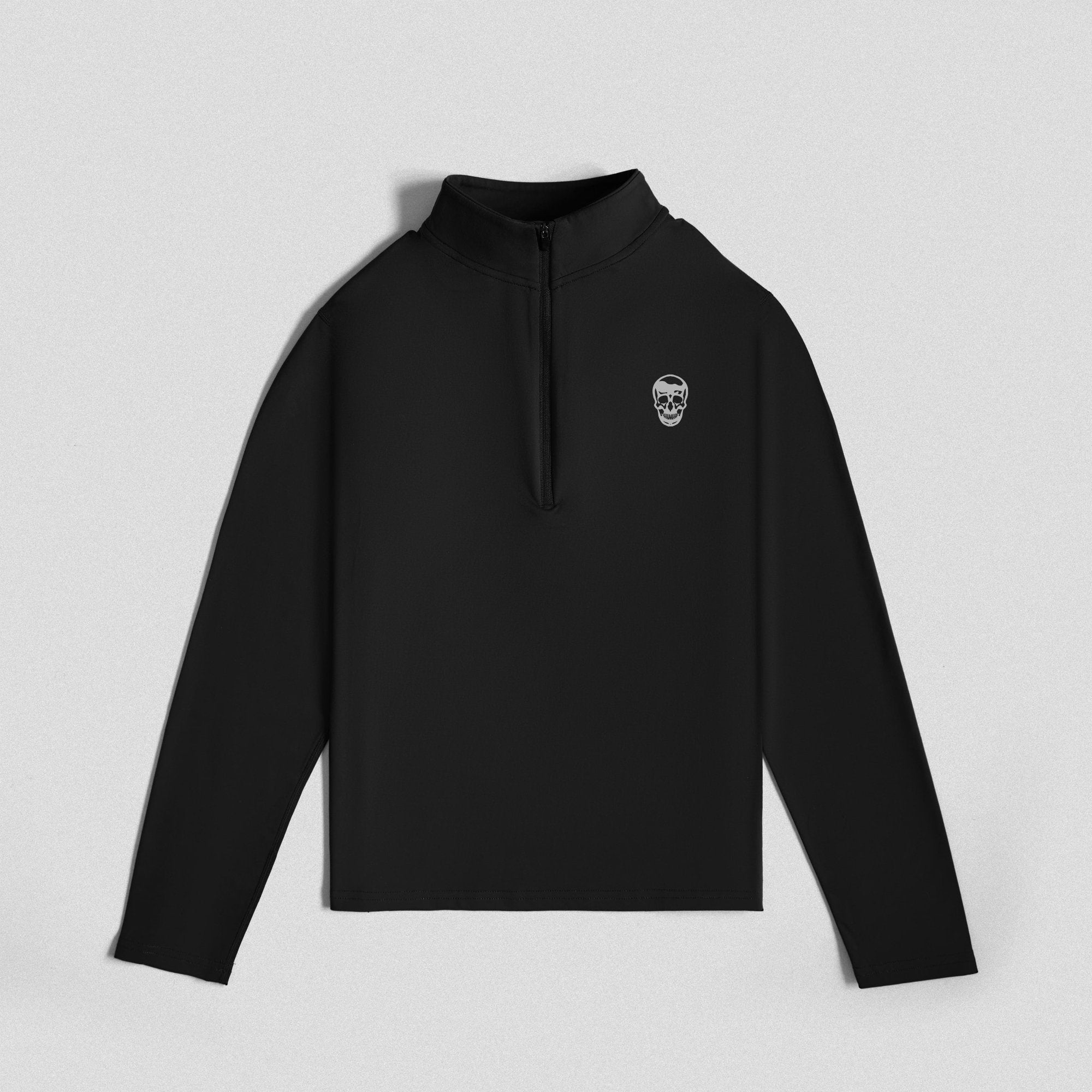 performance quarter zip black main