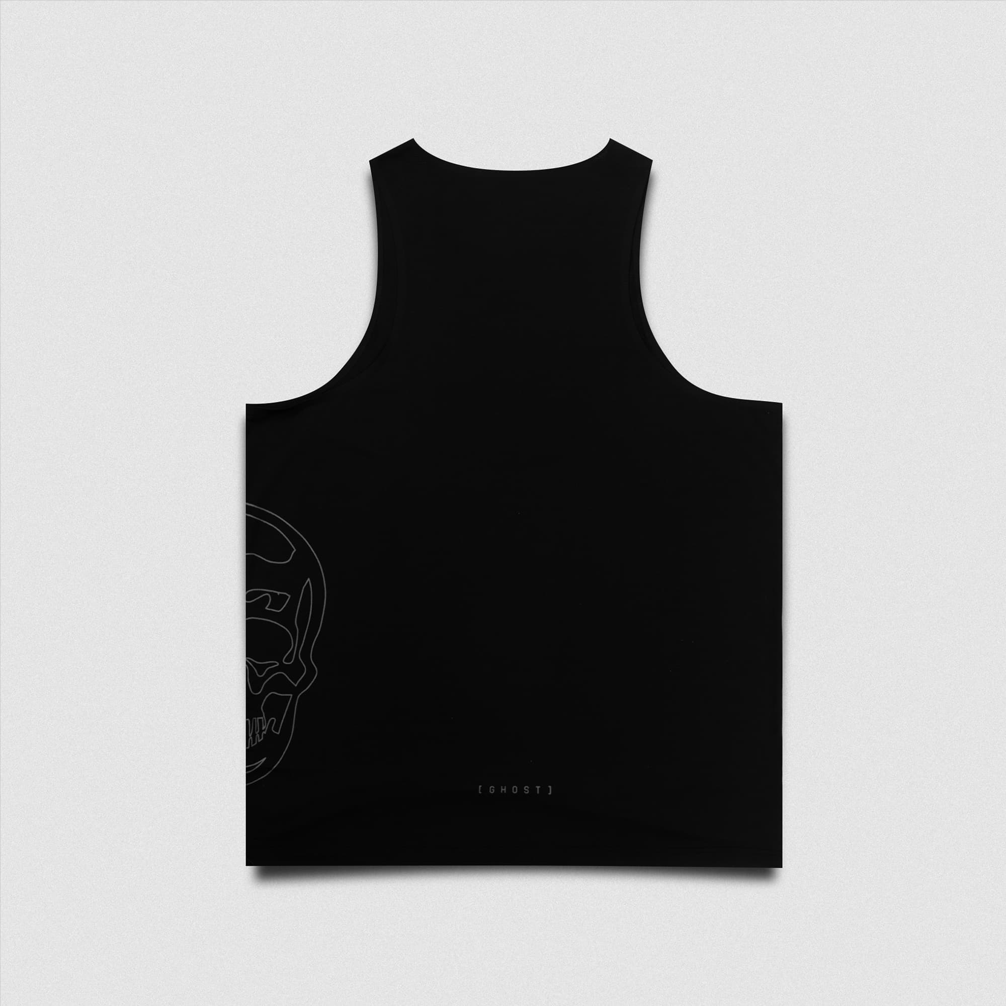 Ghost Racer Tank lay flat back side