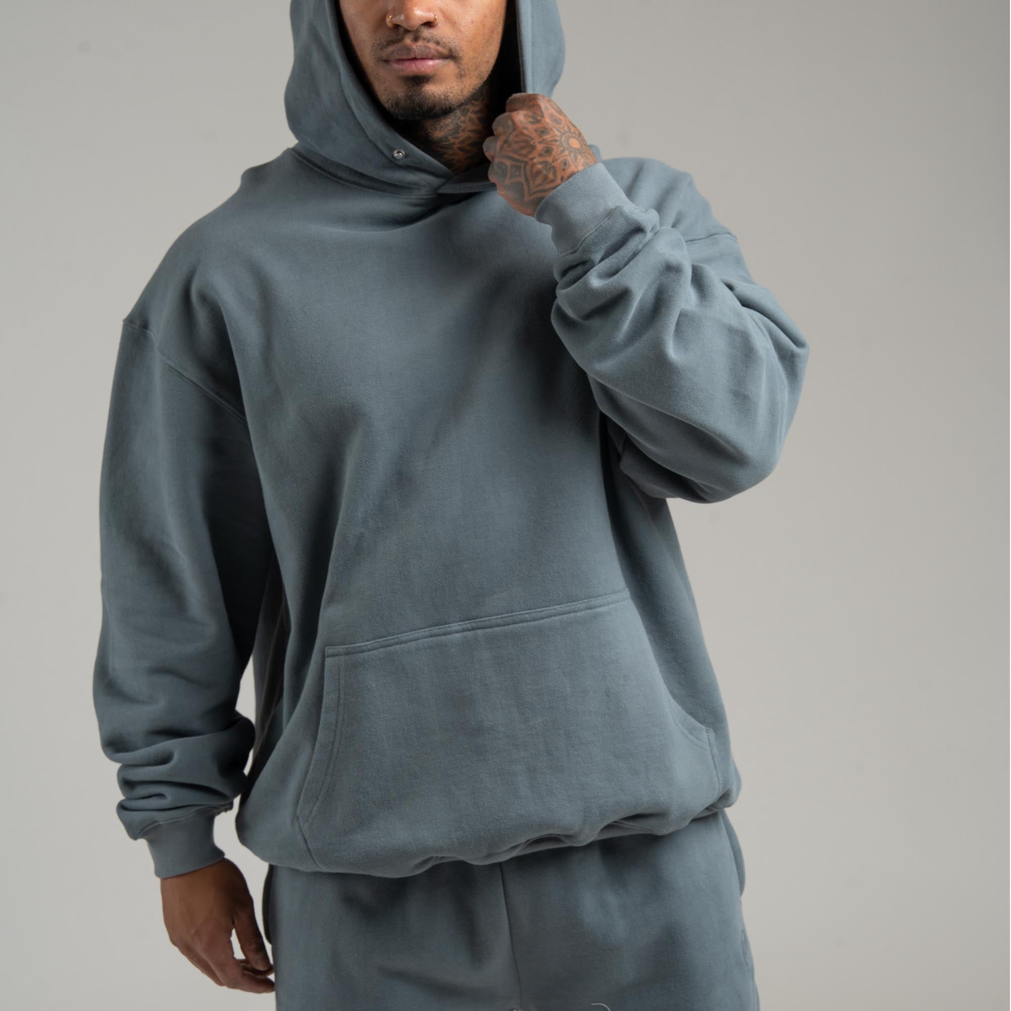 Athlete wearing Lake Heavyweight Hoodie front view