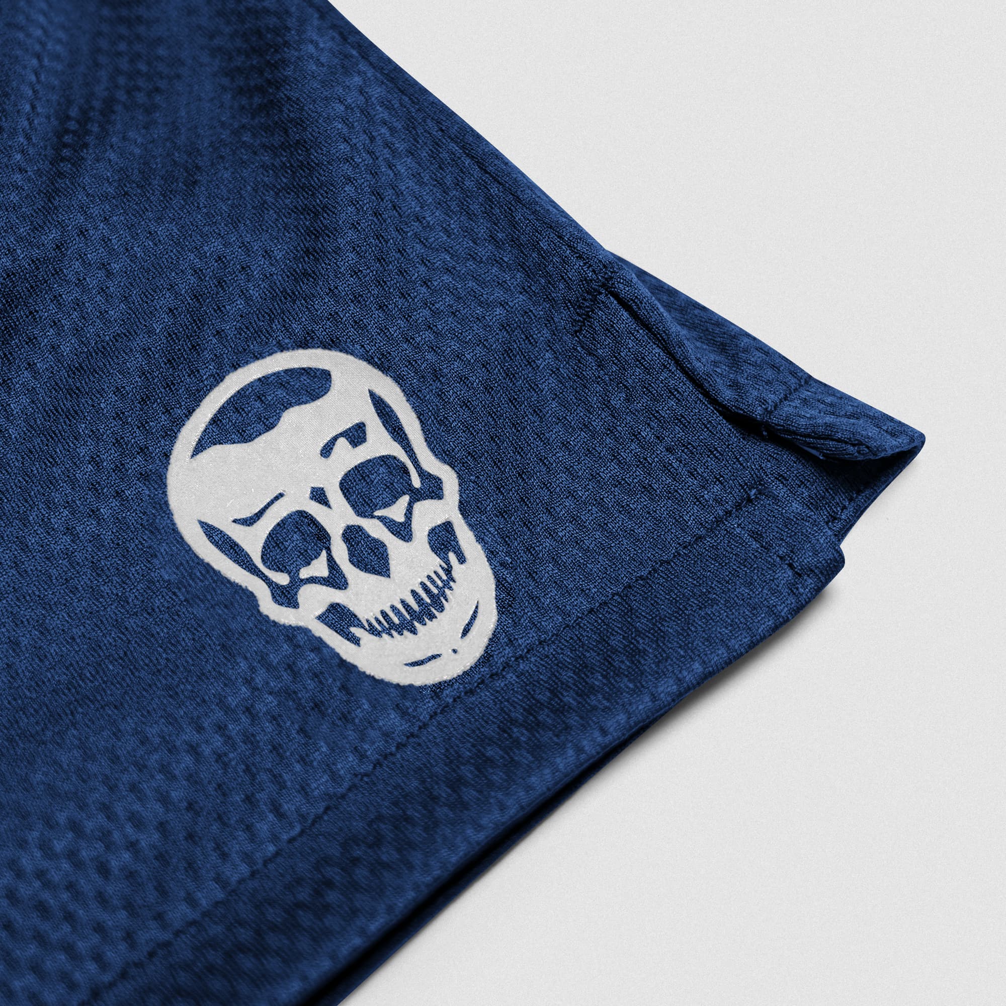 Core Skull Mesh Training Shorts - Royal Blue