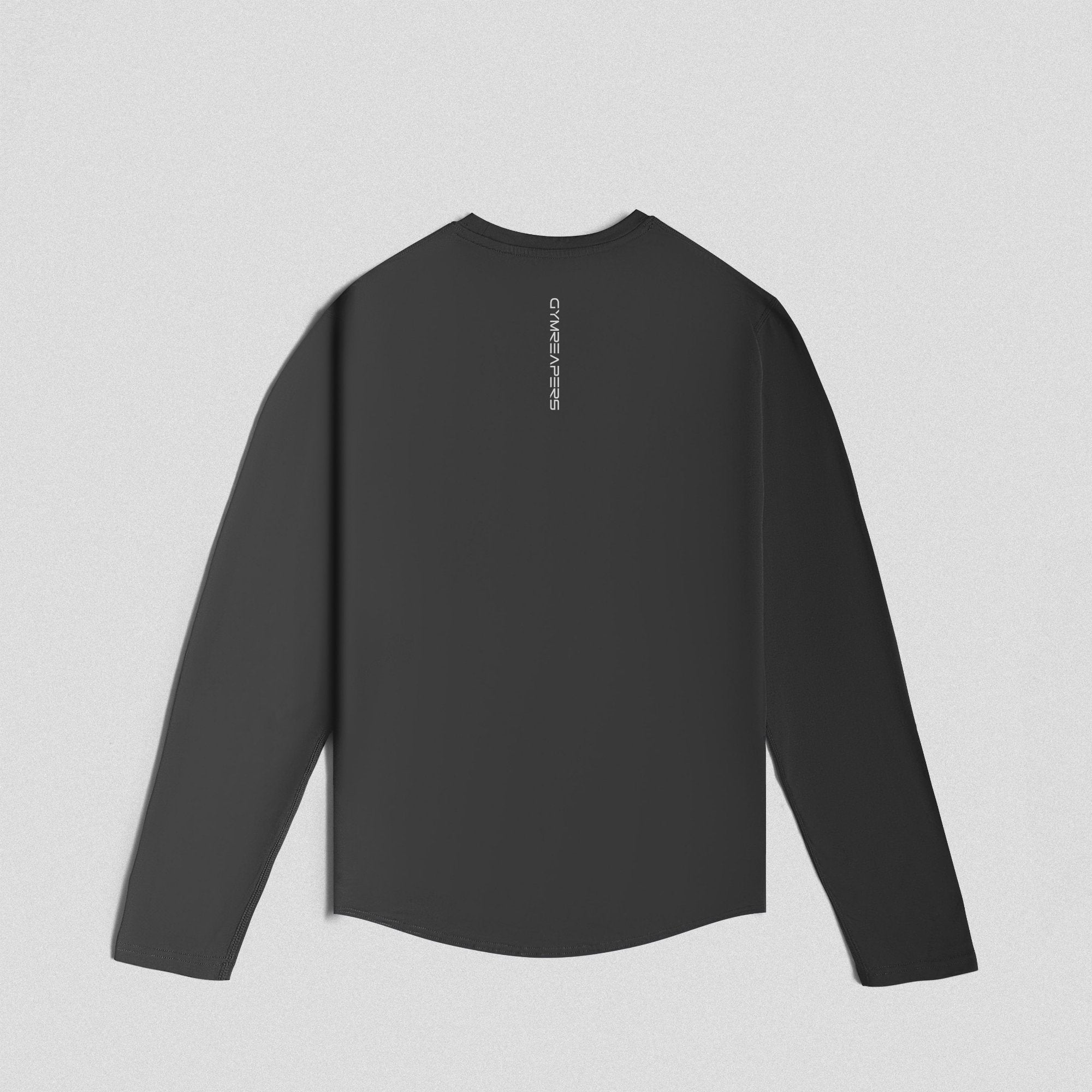 performance long sleeve shirt obsidian back