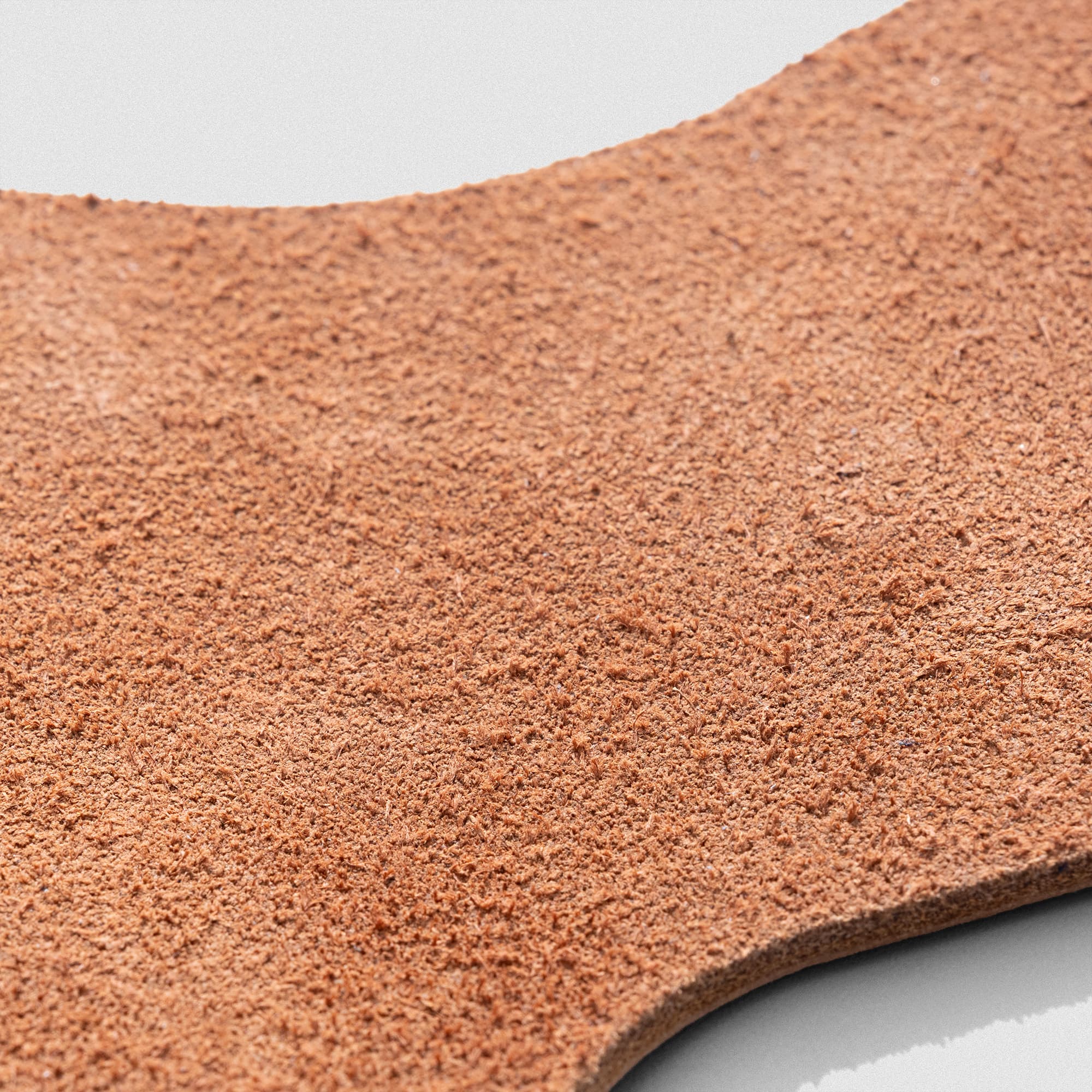 Men's V-Series 3-FC Leather in Tan – Macro Close Up Shot Material