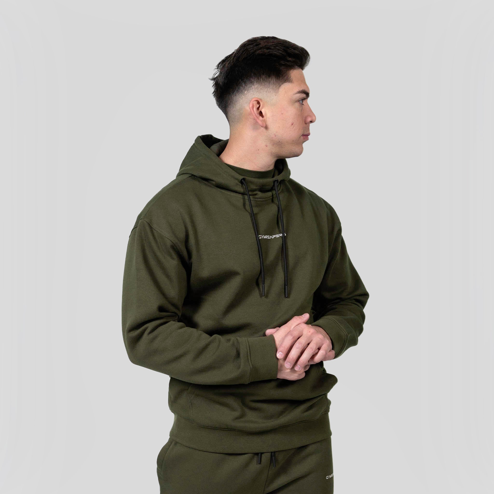 Ascend Mockneck Hoodie - Charcoal