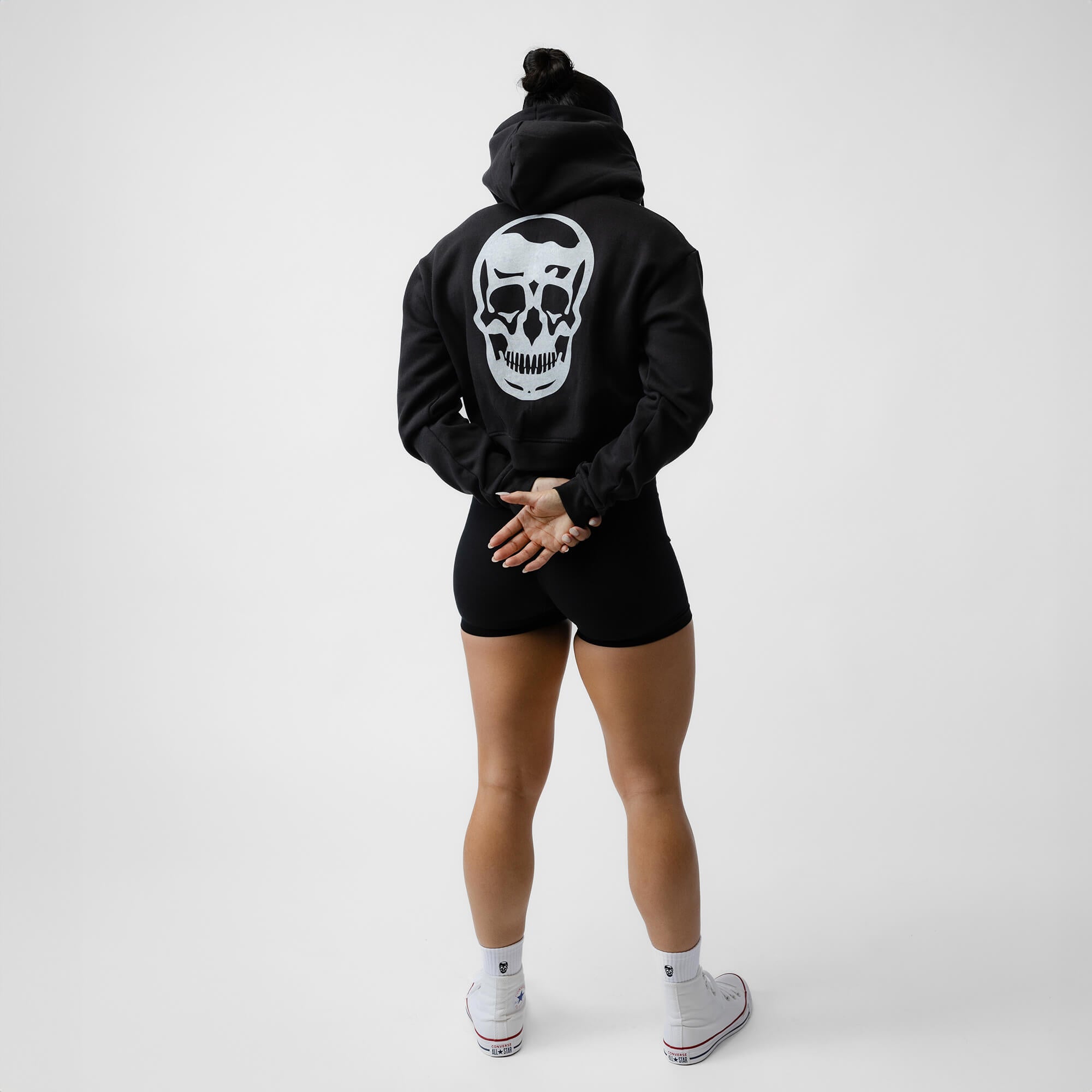 Converse clearance cropped hoodie