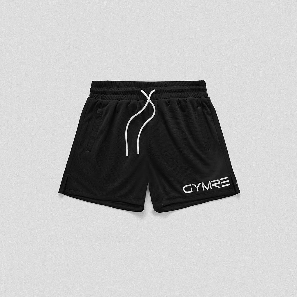 Core Mesh Training Shorts - Black/White