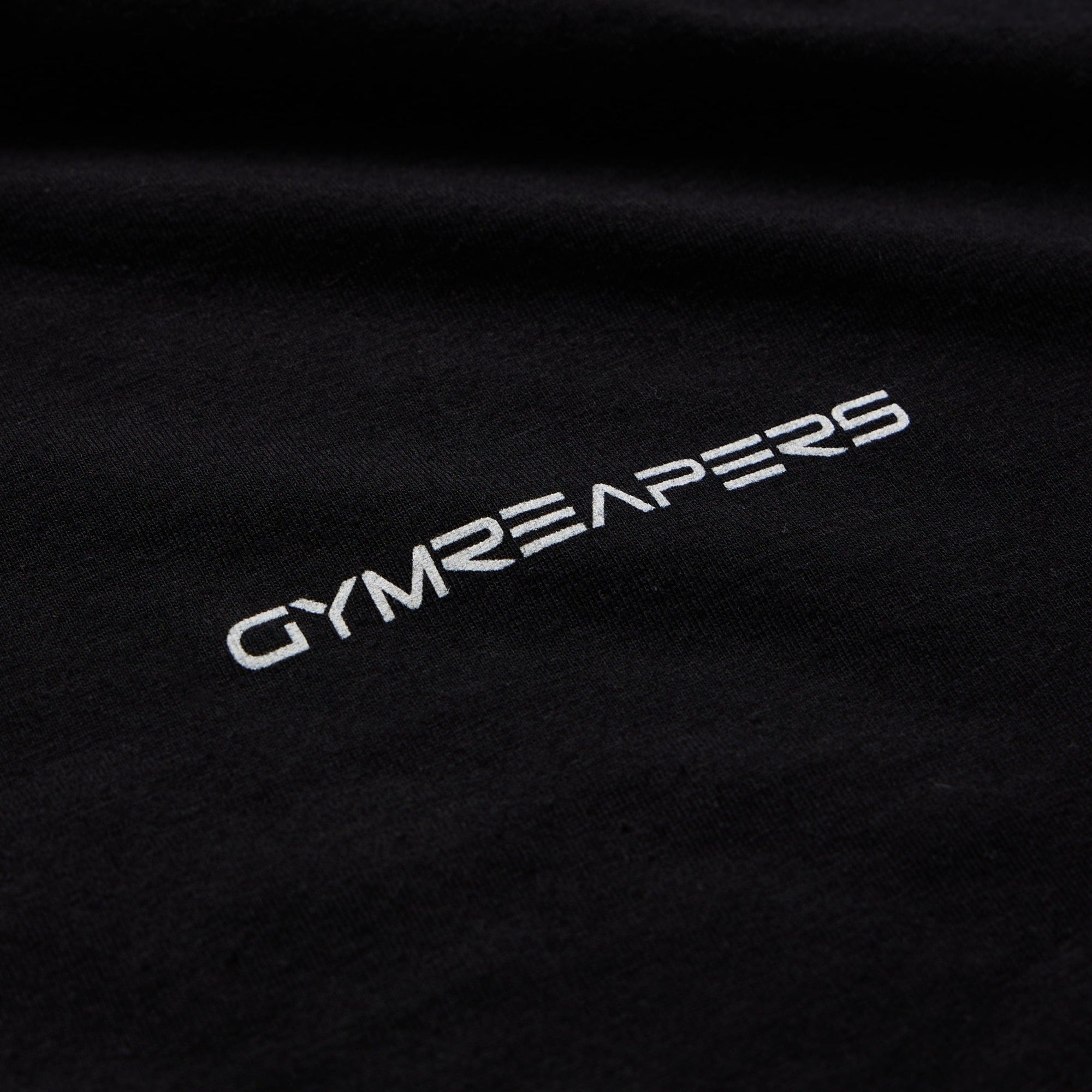 core shirt logo black white detail