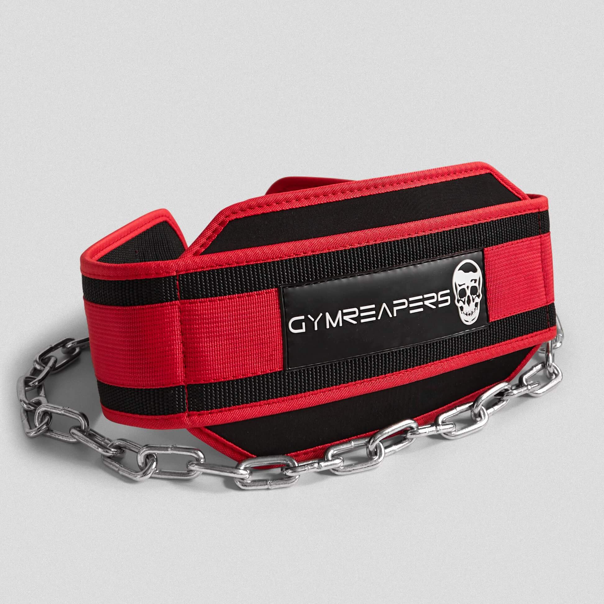 dip belt red flat