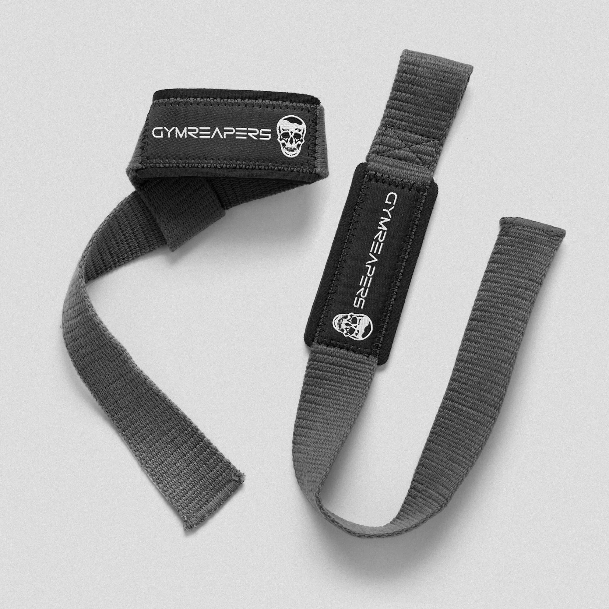 Lifting Straps | Premium Padded Weightlifting Straps - Gray
