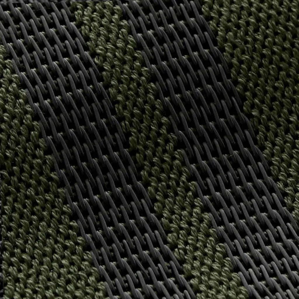 close up shot of military green hip band 