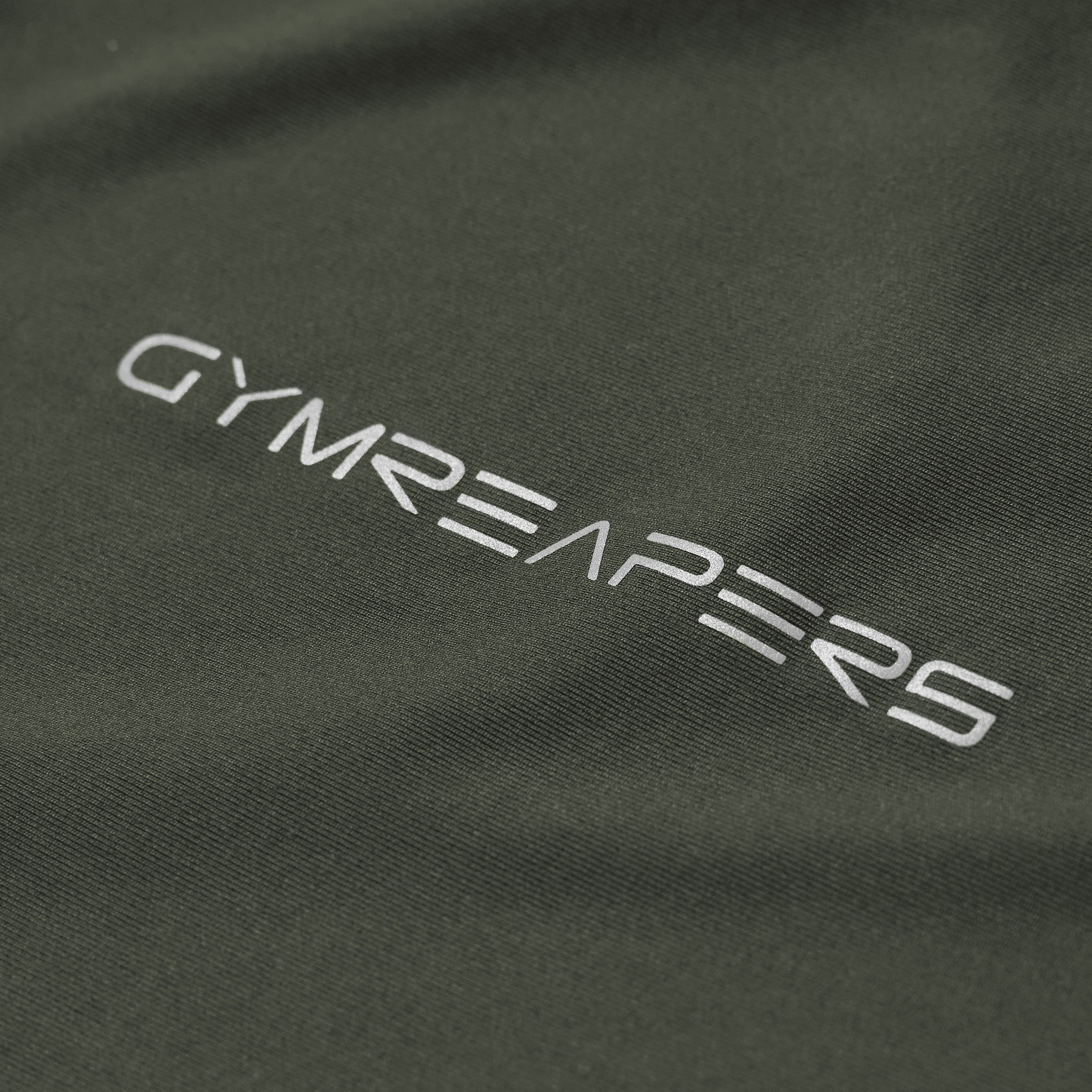 performance long sleeve shirt od green close up