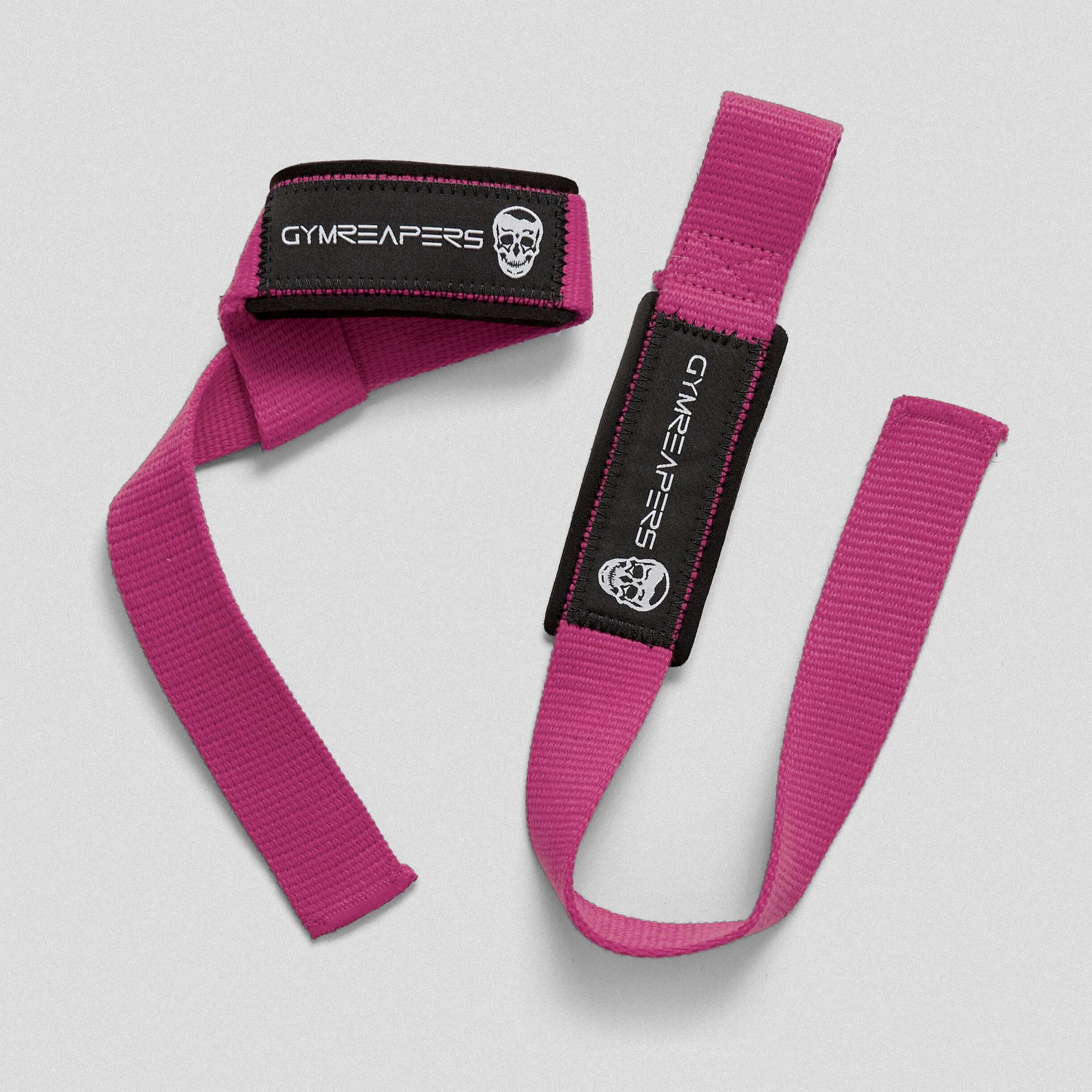 Lifting Straps | Premium Padded Weightlifting Straps - Pink