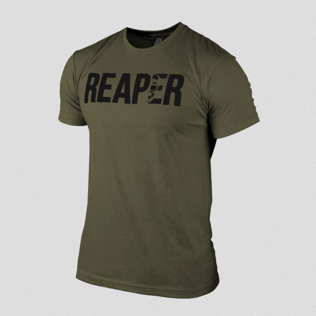 reaper tee green black main