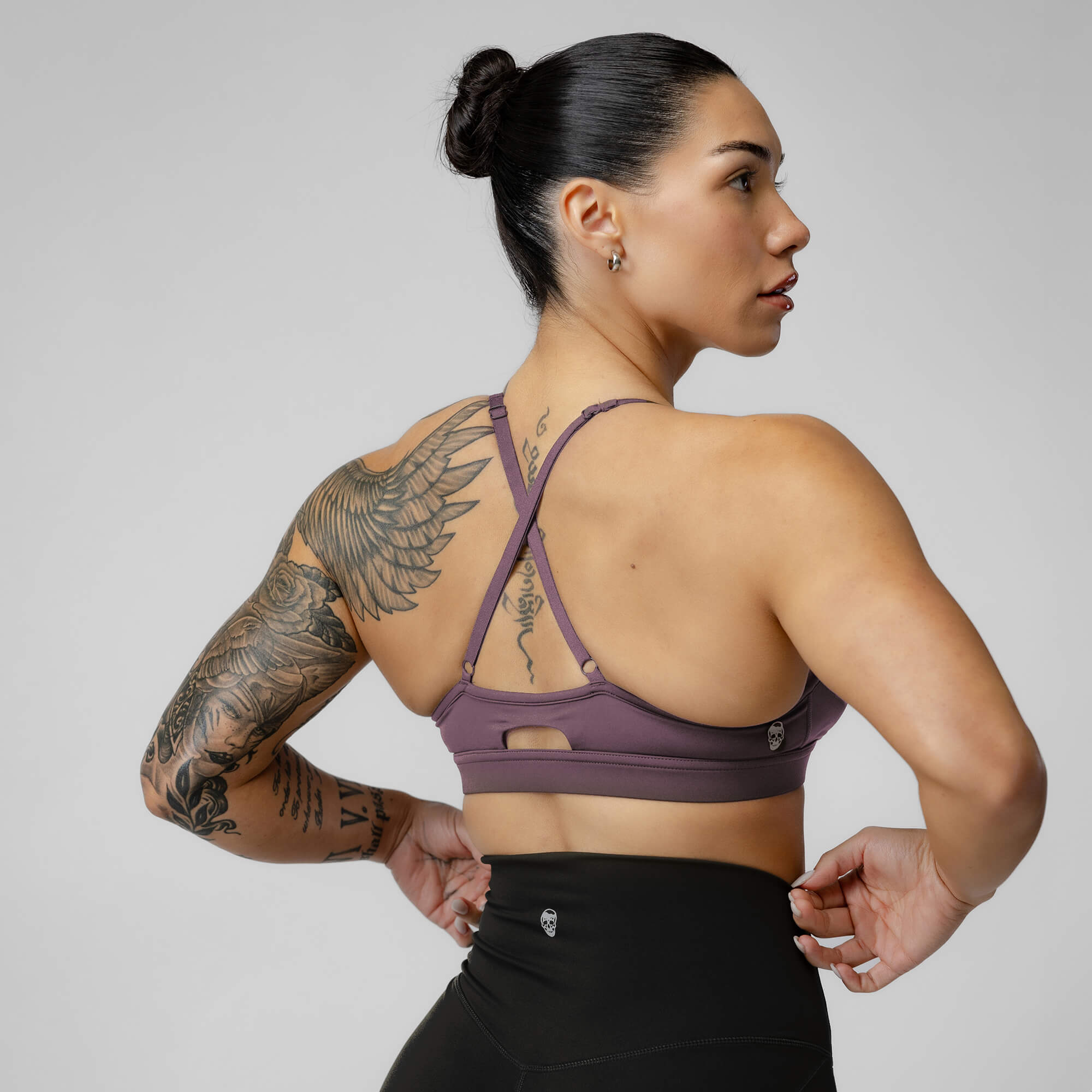 strive bra orchid back