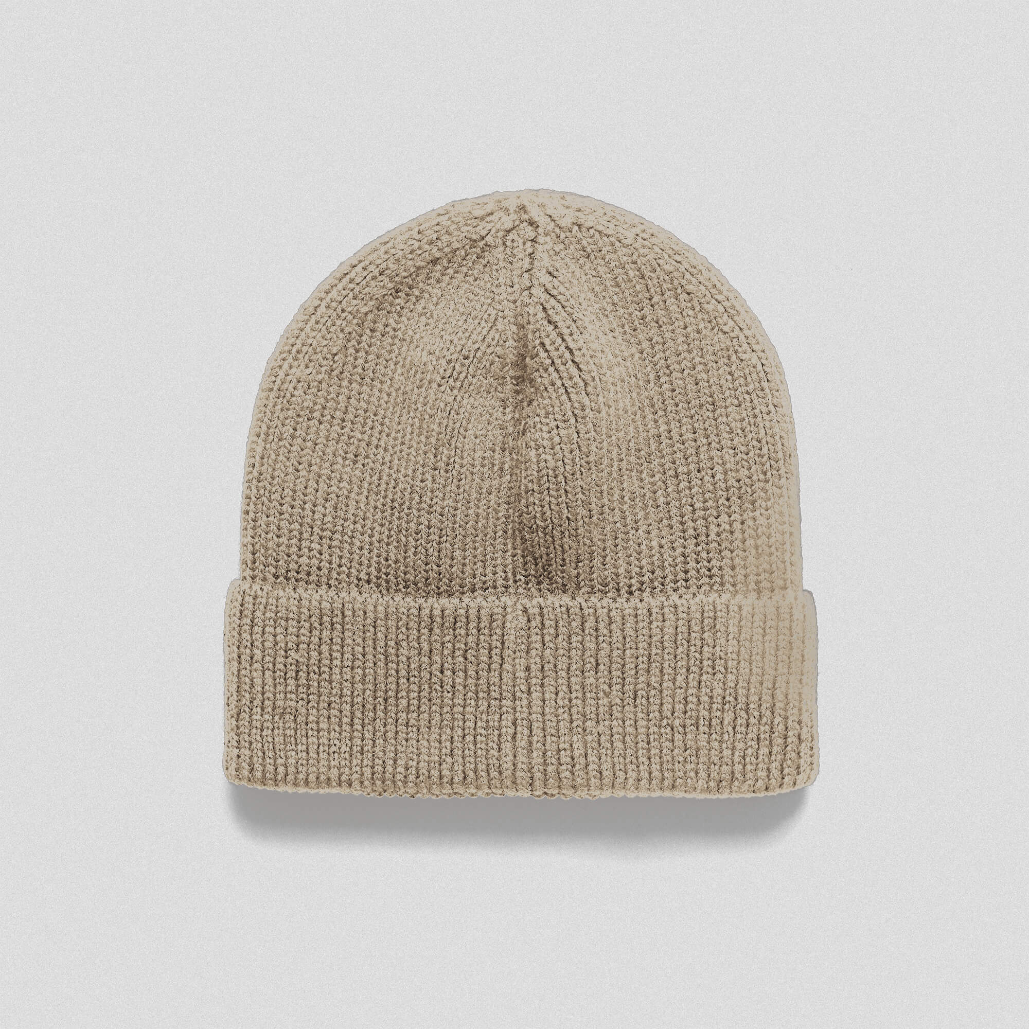 tan beanie back