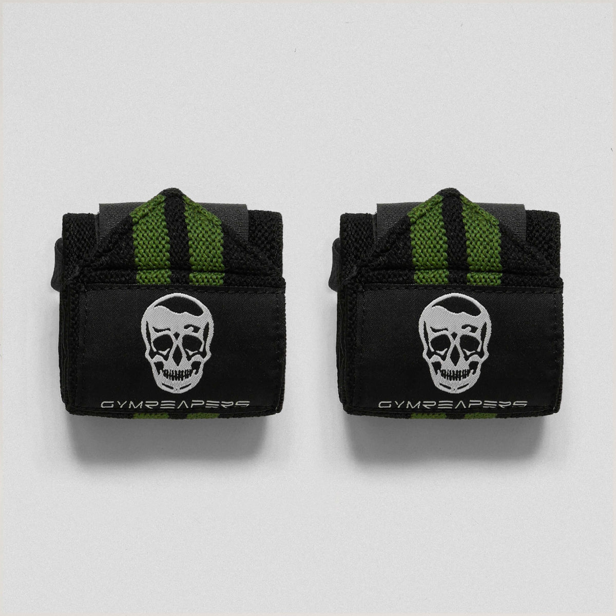 Gymreapers Wrist Wraps - 18 Weightlifting Wrist Support - Green