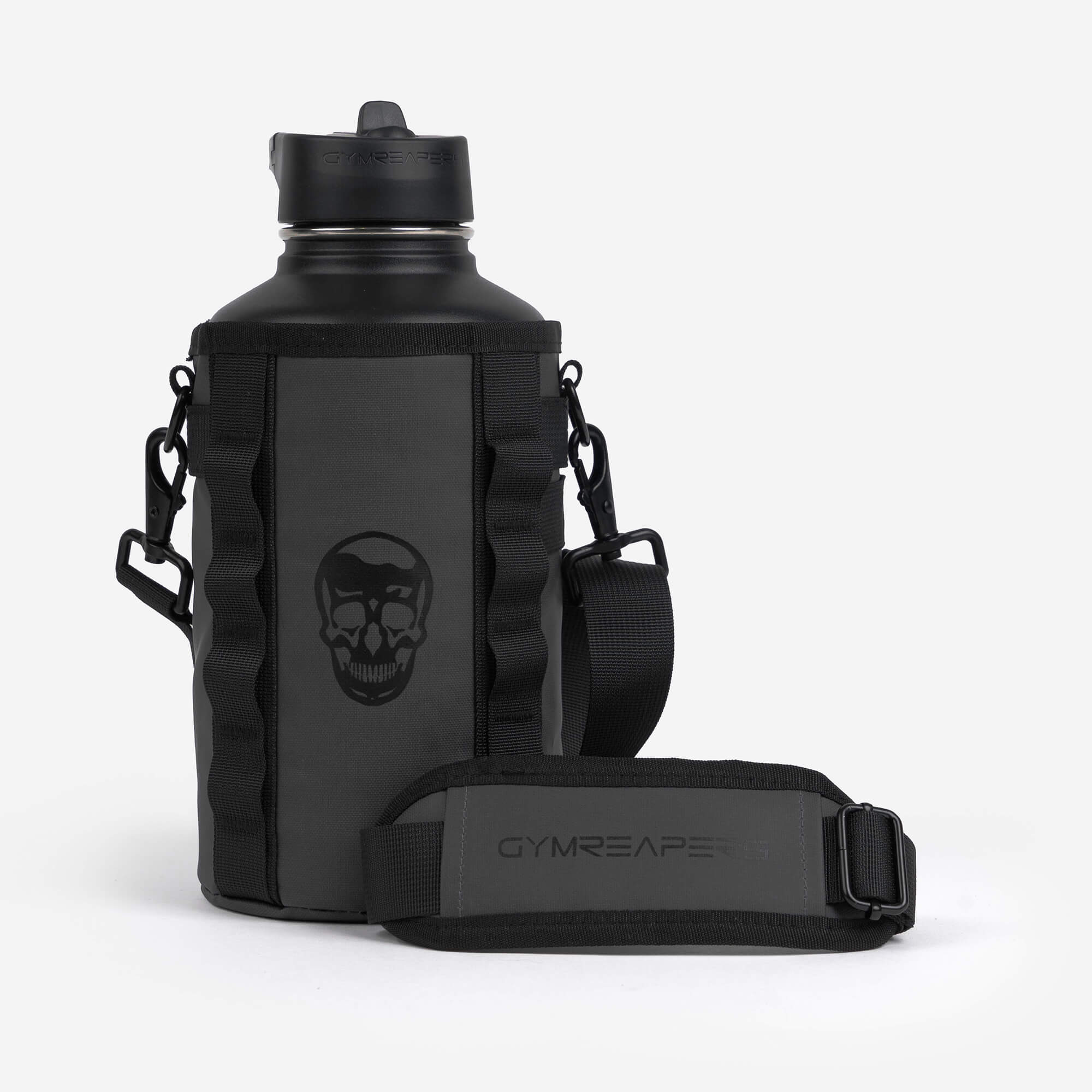 Gravestone™ Bottle Sleeve 64 oz - Gunmetal