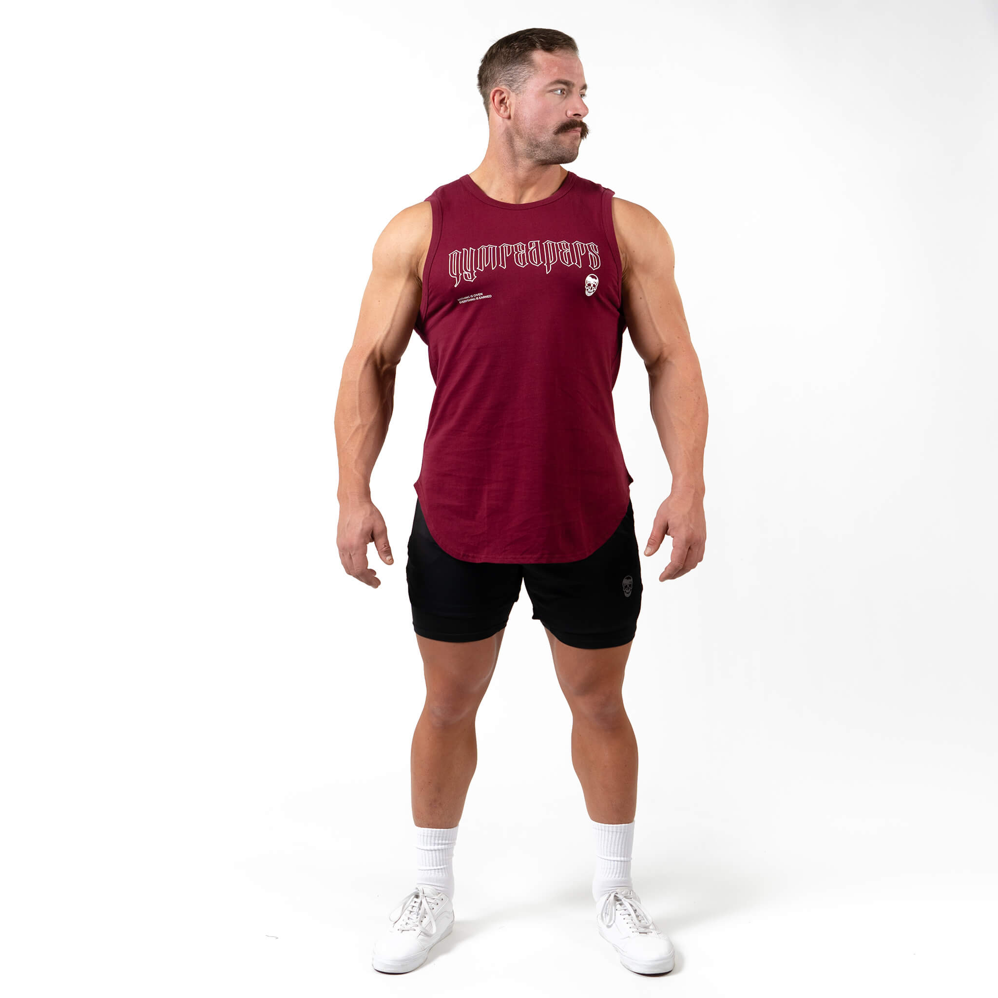 gymreapers icon tank top red