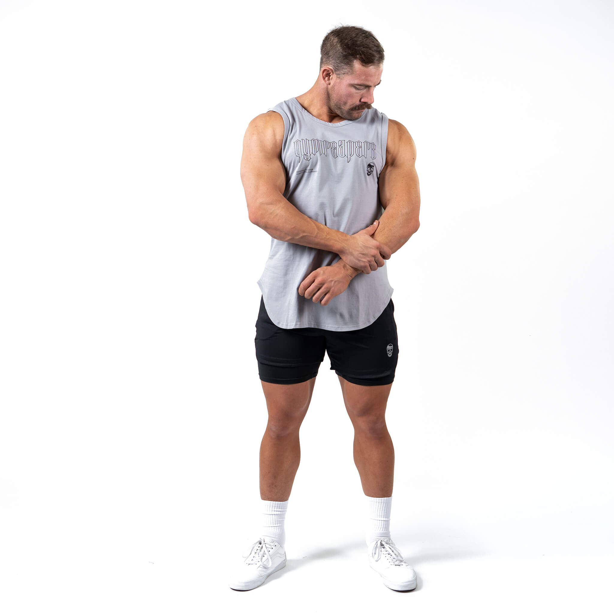 mens tank top slate gymreapers