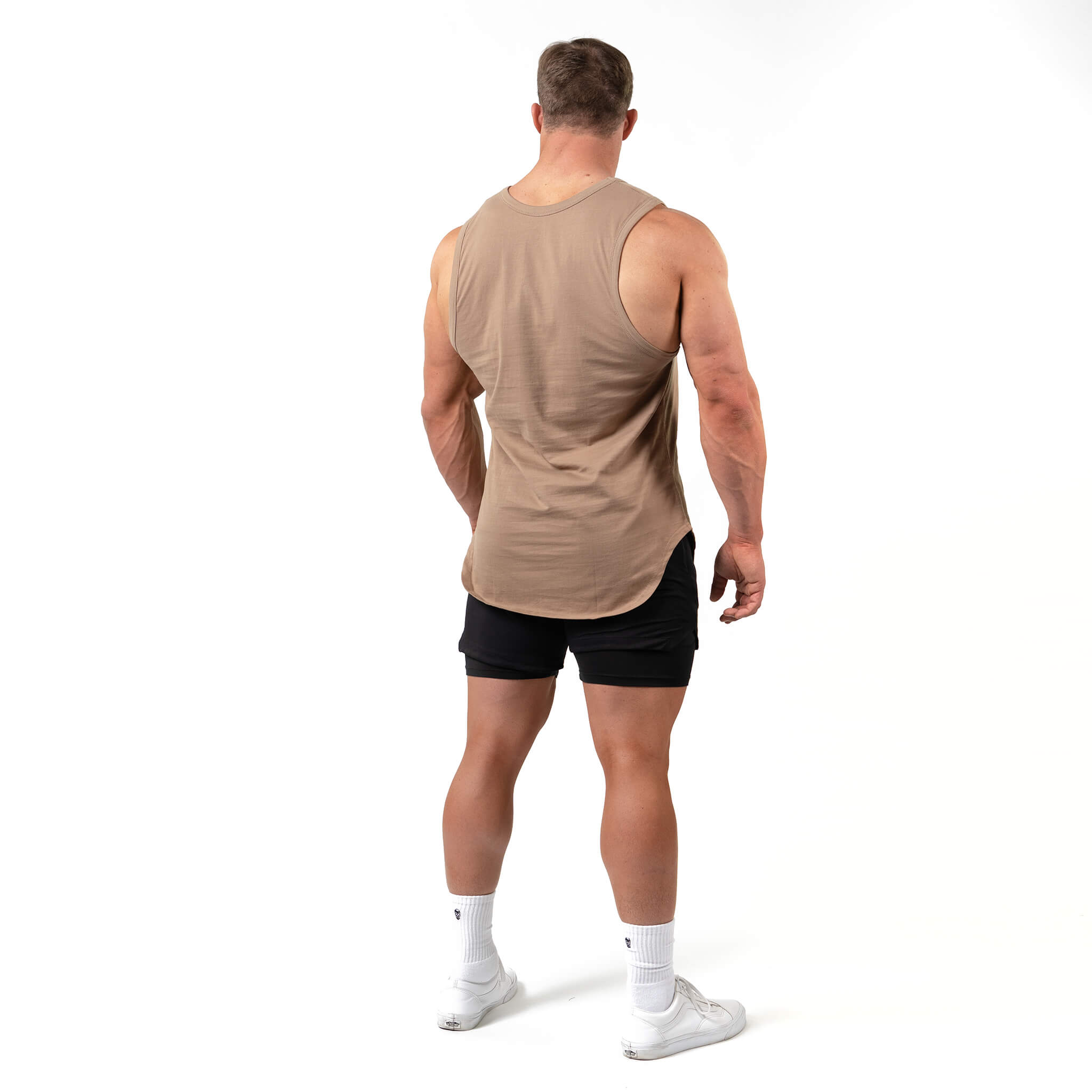gymreapers tank top tan