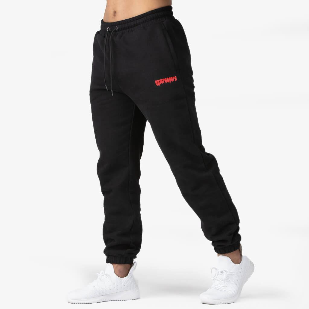 phantom joggers black/red